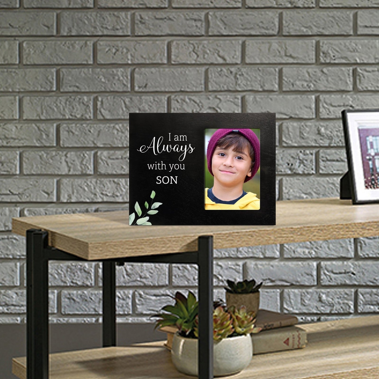 Sentimental Human Memorial Photo Frame Gift Bereavement Gift Idea - I am always with 2 - LifeSong Milestones