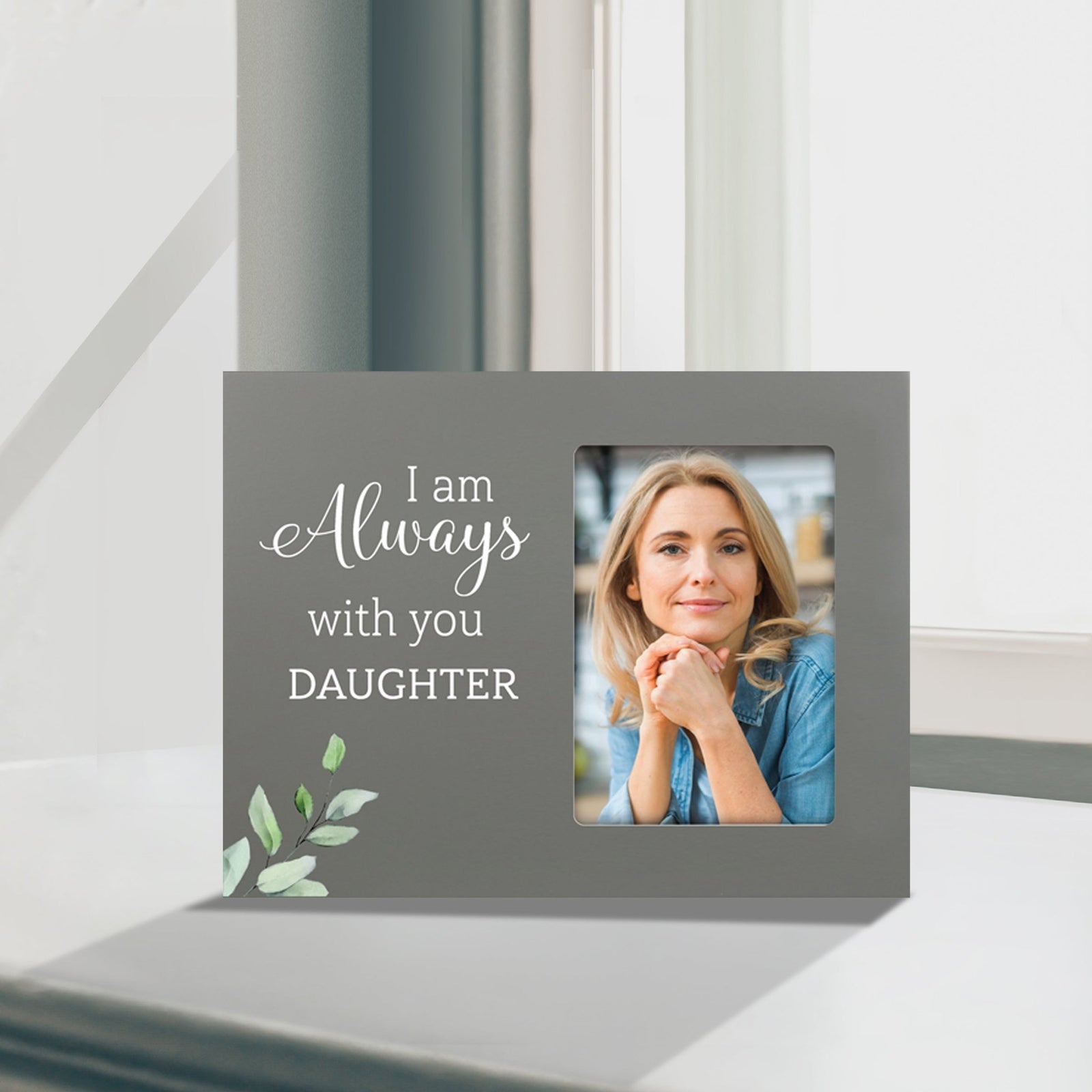 Sentimental Human Memorial Photo Frame Gift Bereavement Gift Idea - I am always with - LifeSong Milestones