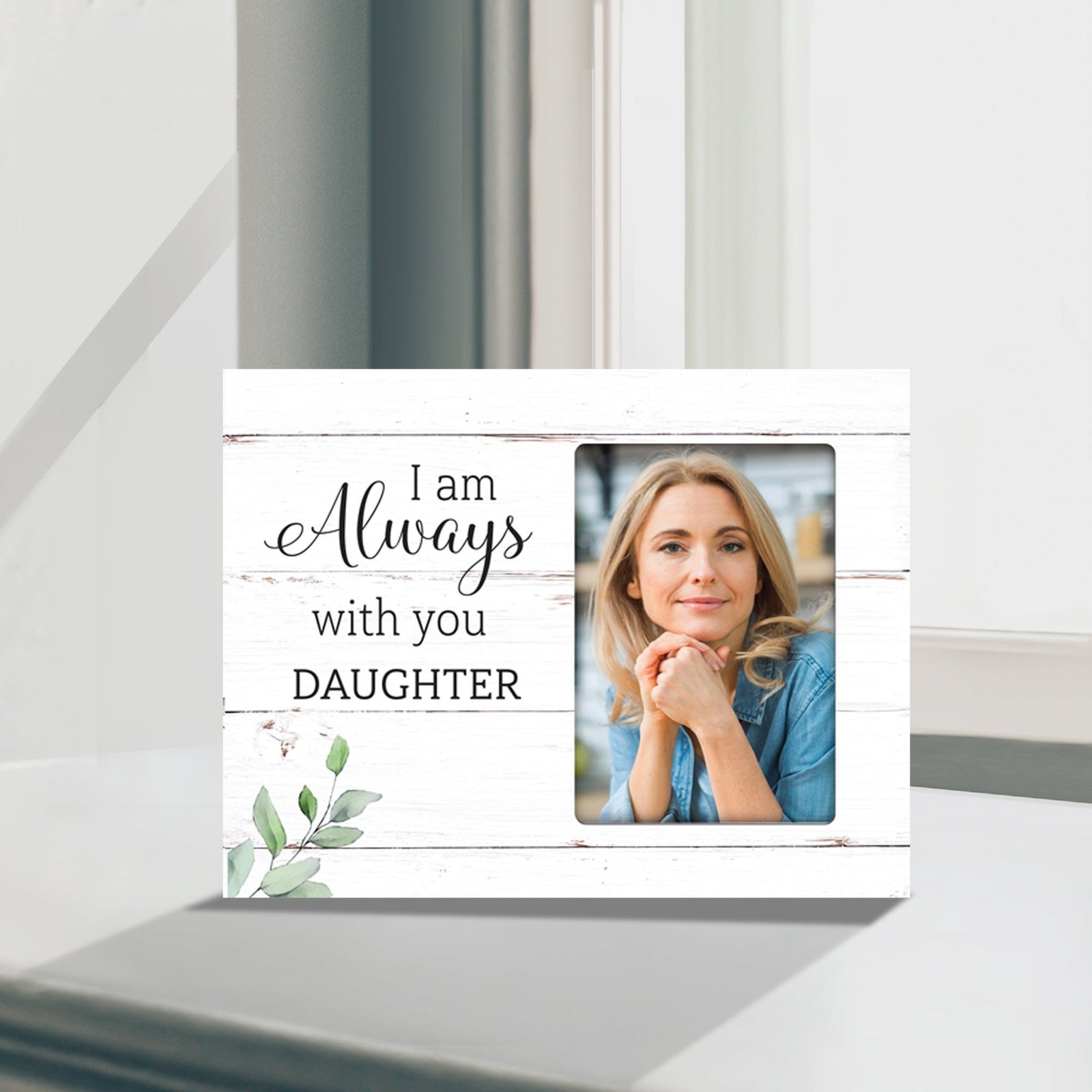 Sentimental Human Memorial Photo Frame Gift Bereavement Gift Idea - I am always with - LifeSong Milestones