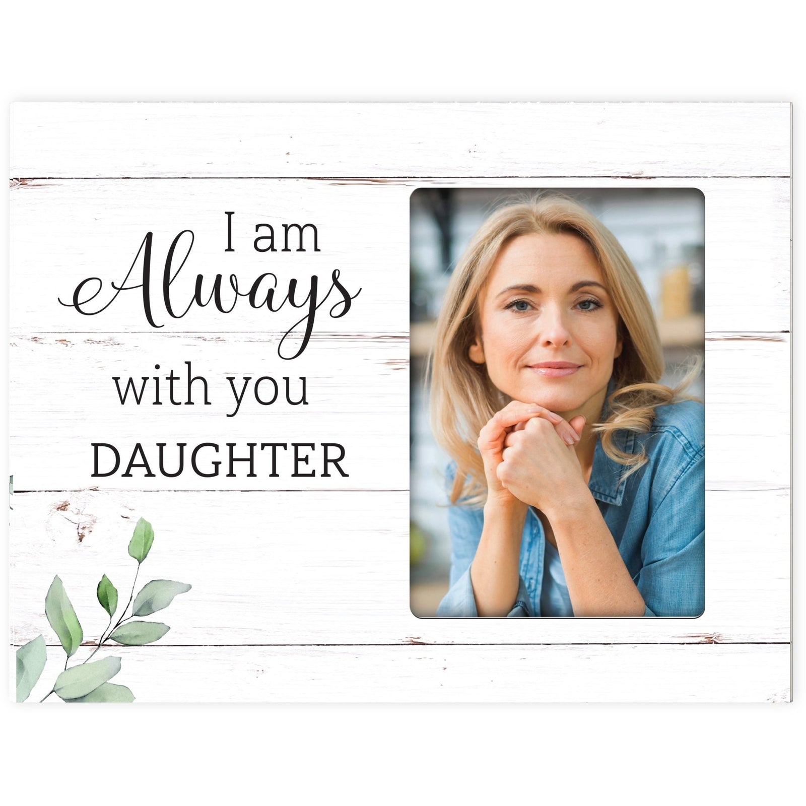 Sentimental Human Memorial Photo Frame Gift Bereavement Gift Idea - I am always with - LifeSong Milestones