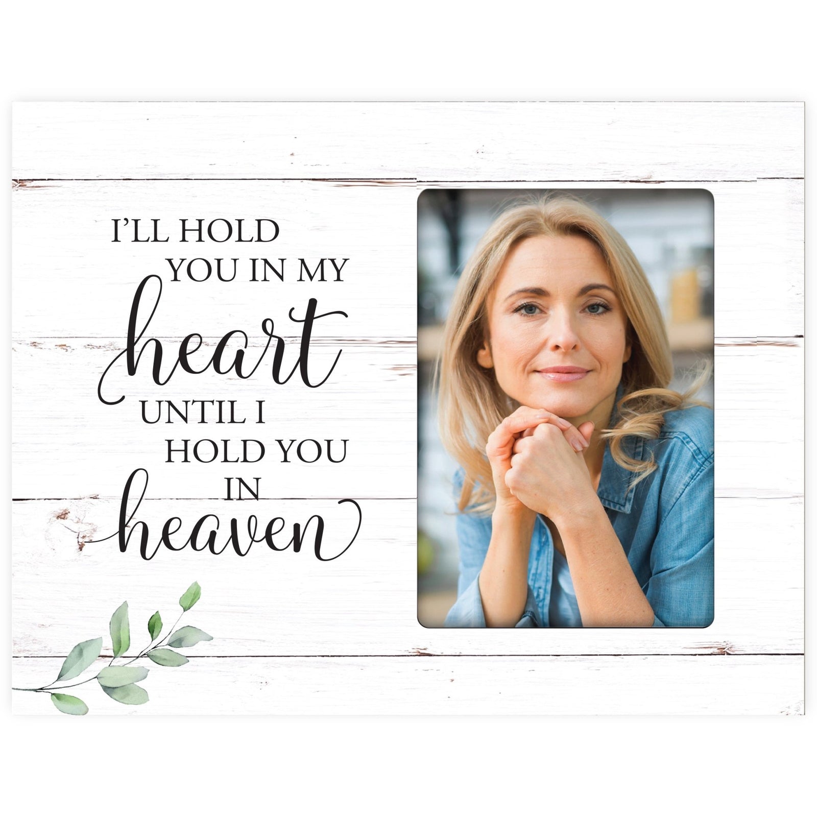 Sentimental Human Memorial Photo Frame Gift Bereavement Gift Idea - I'll hold you - LifeSong Milestones