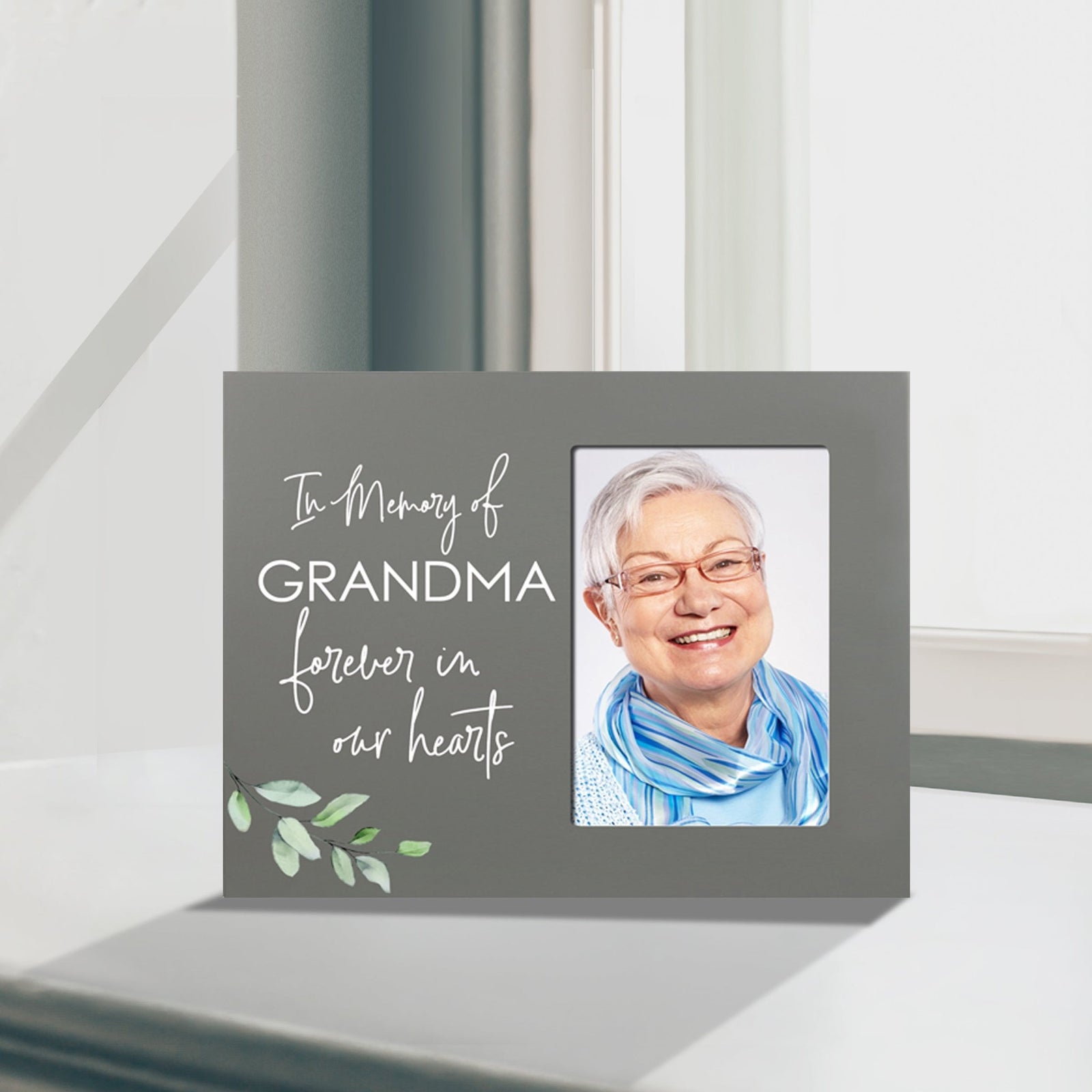 Sentimental Human Memorial Photo Frame Gift Bereavement Gift Idea - In memory of Grandma - LifeSong Milestones