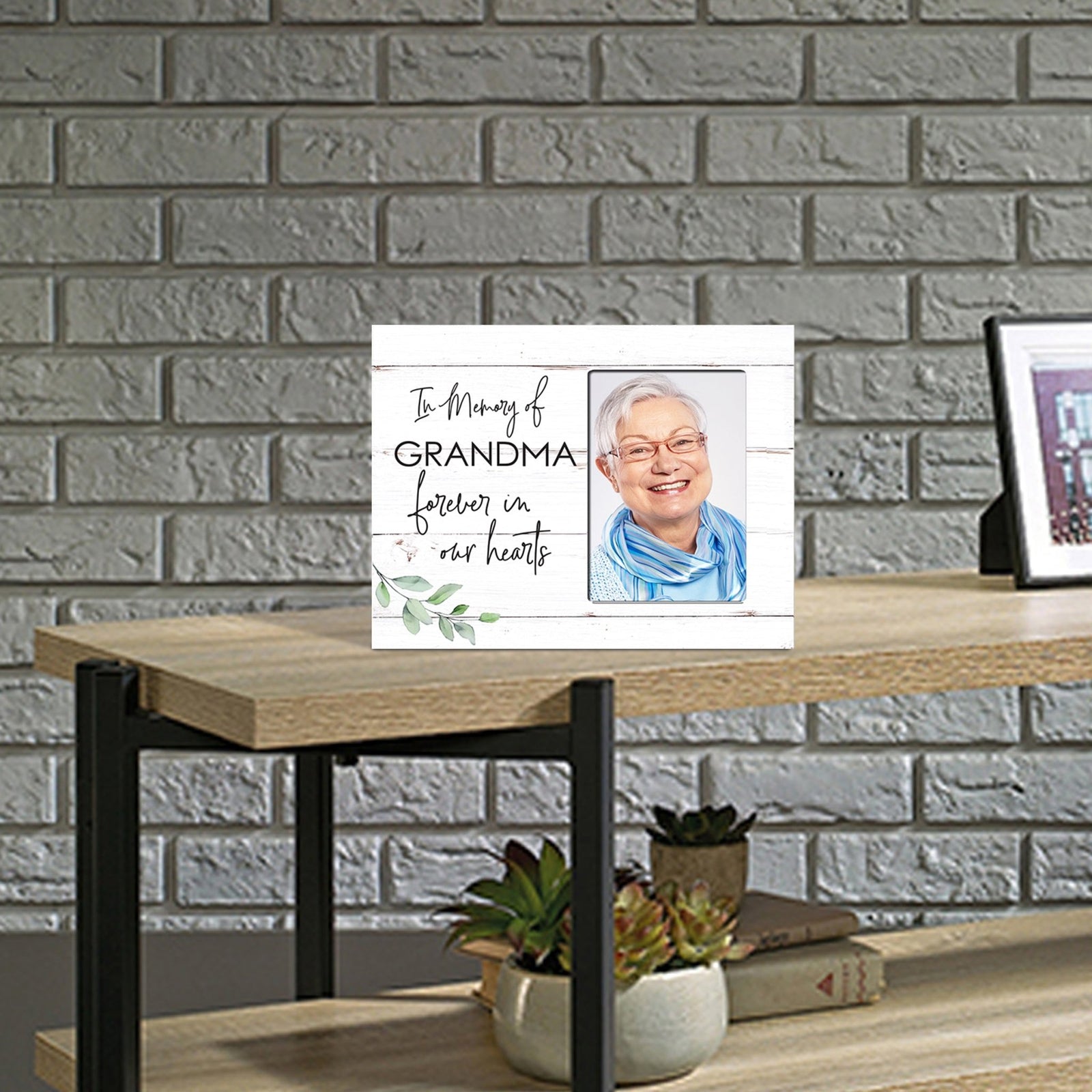 Sentimental Human Memorial Photo Frame Gift Bereavement Gift Idea - In memory of Grandma - LifeSong Milestones