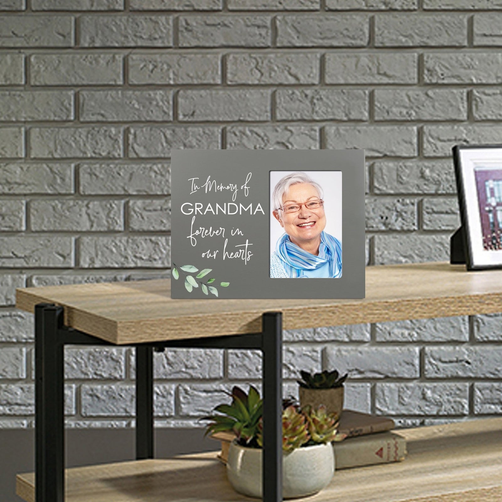 Sentimental Human Memorial Photo Frame Gift Bereavement Gift Idea - In memory of Grandma - LifeSong Milestones