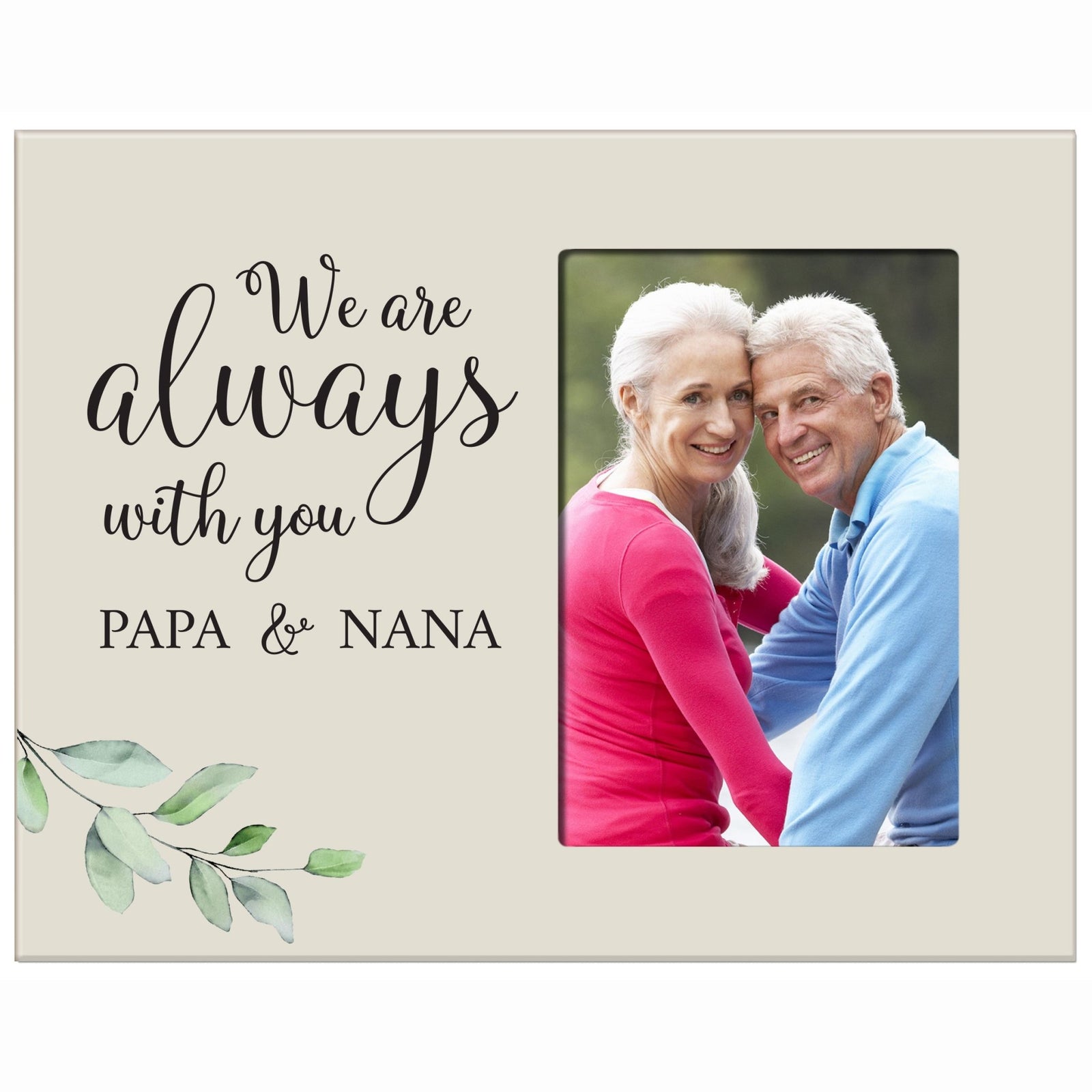 Sentimental Human Memorial Photo Frame Gift Bereavement Gift Idea - We Are Always With - LifeSong Milestones