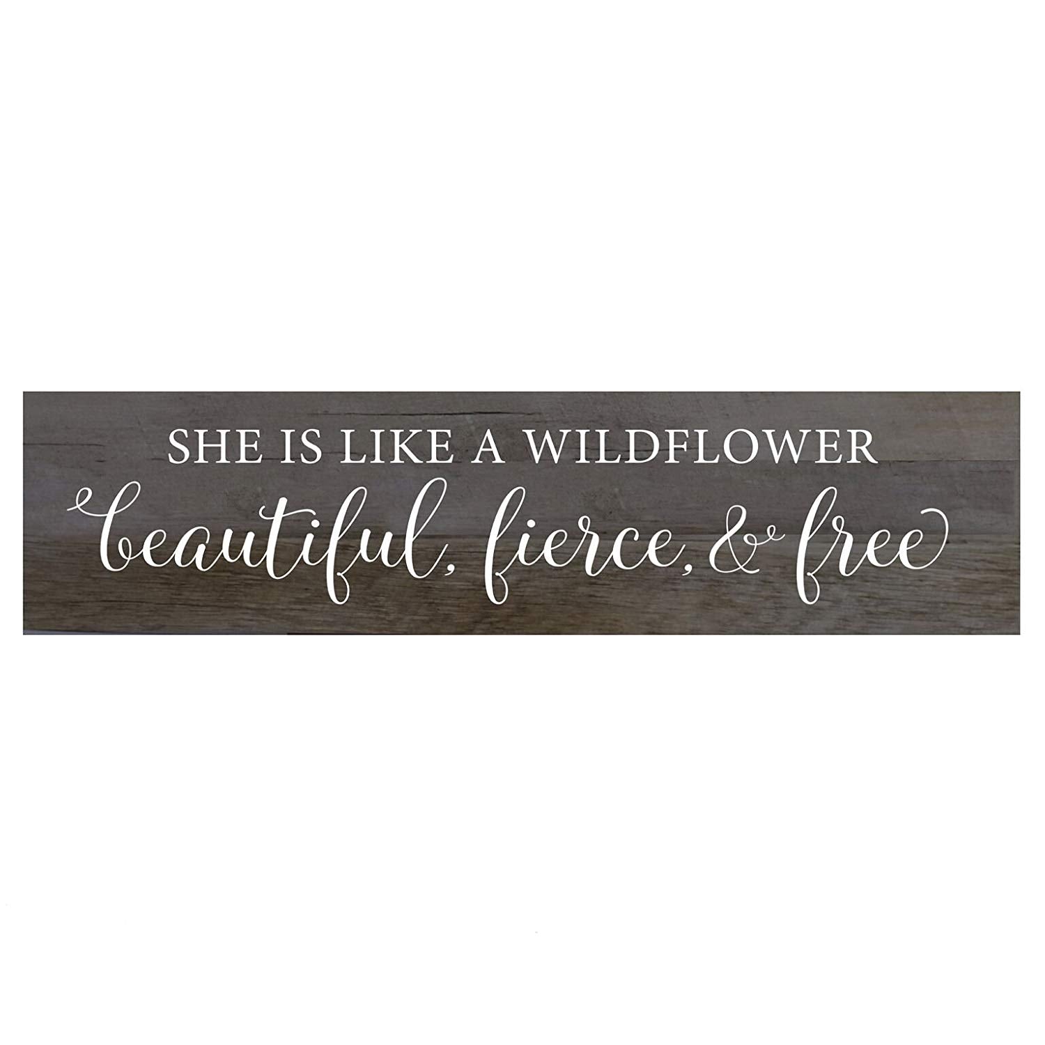 She Is Like A Wild Flower Decor Sign - LifeSong Milestones
