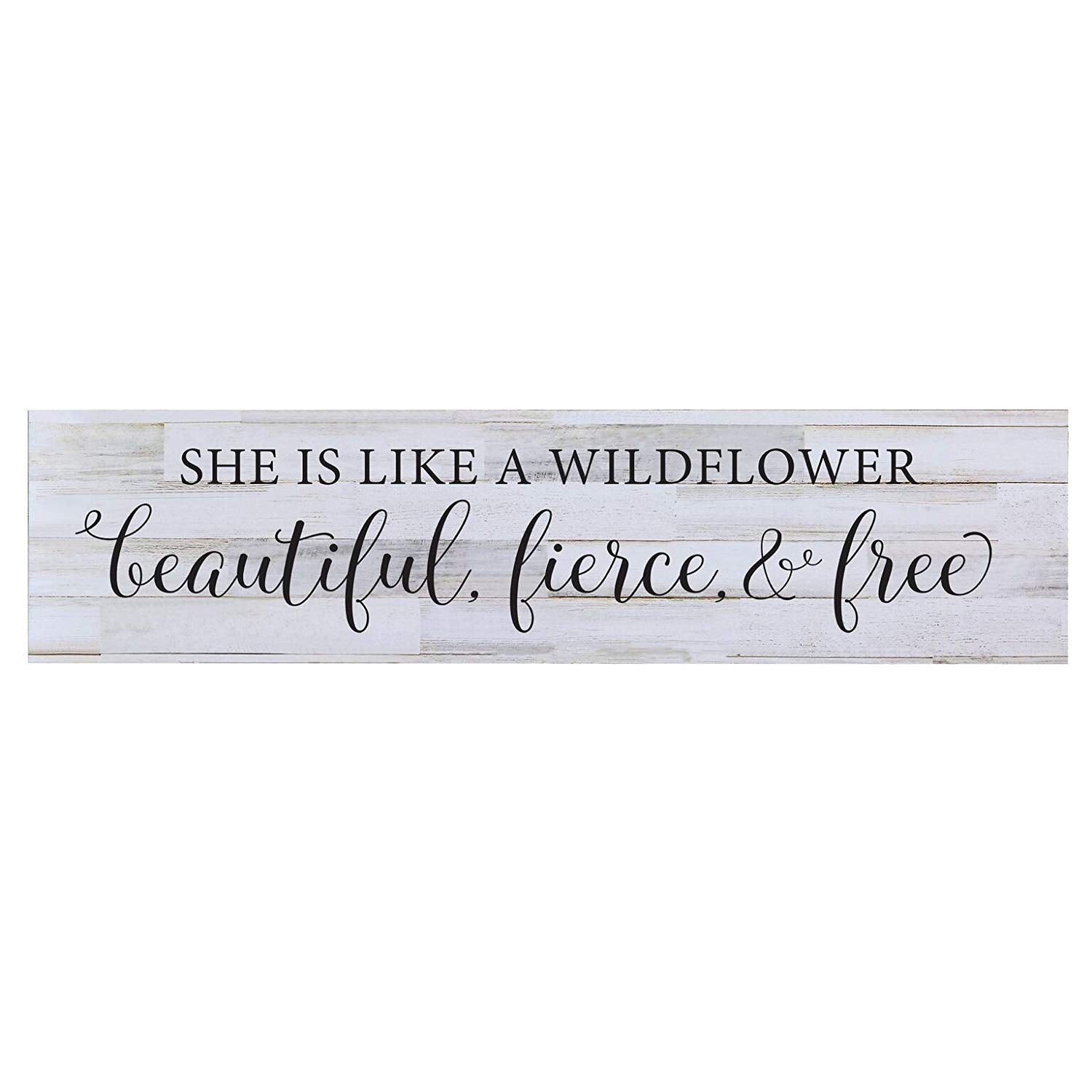 She Is Like A Wild Flower Decor Sign - LifeSong Milestones