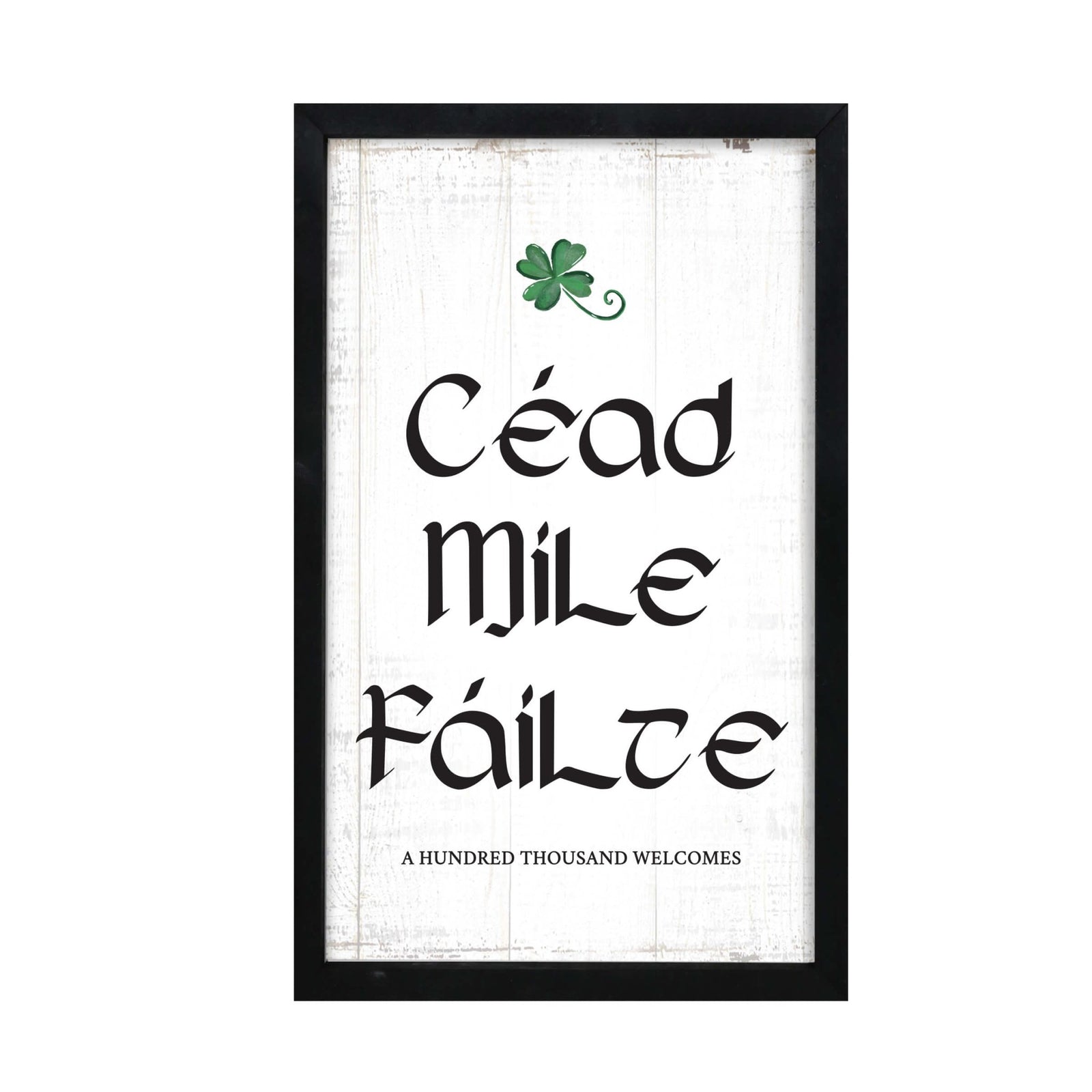 St. Patrick's Day Framed Shadow Box For Home Decor and Gift Ideas - LifeSong Milestones