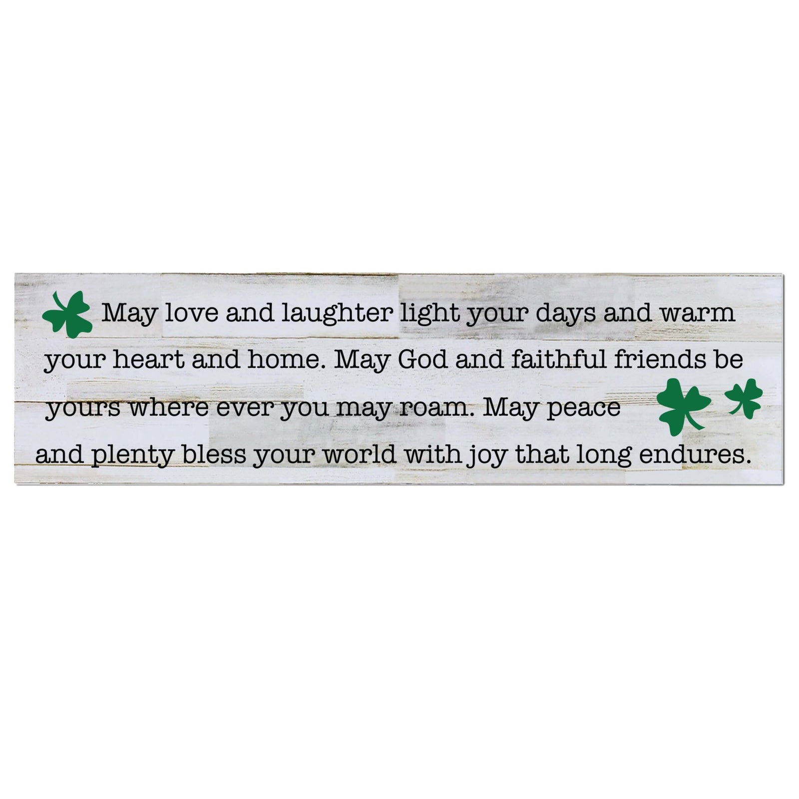 St. Patrick's Day Hanging Wooden Art Sign For Home Decor - LifeSong Milestones