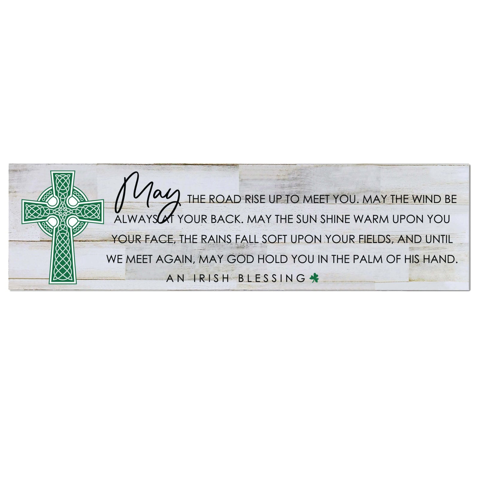 St. Patrick's Day Hanging Wooden Art Sign For Home Decor - LifeSong Milestones