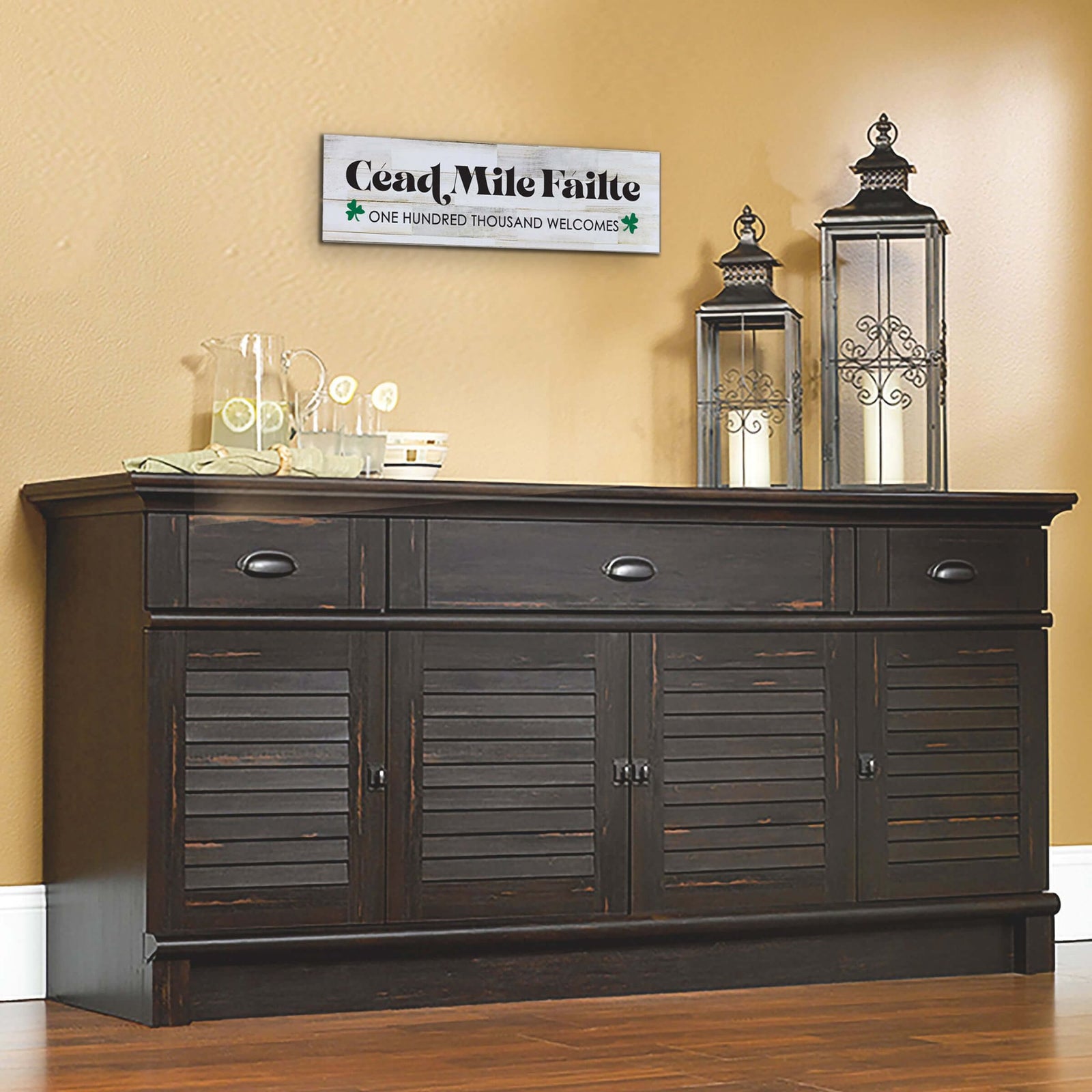 St. Patrick's Day Hanging Wooden Art Sign For Home Decor - LifeSong Milestones