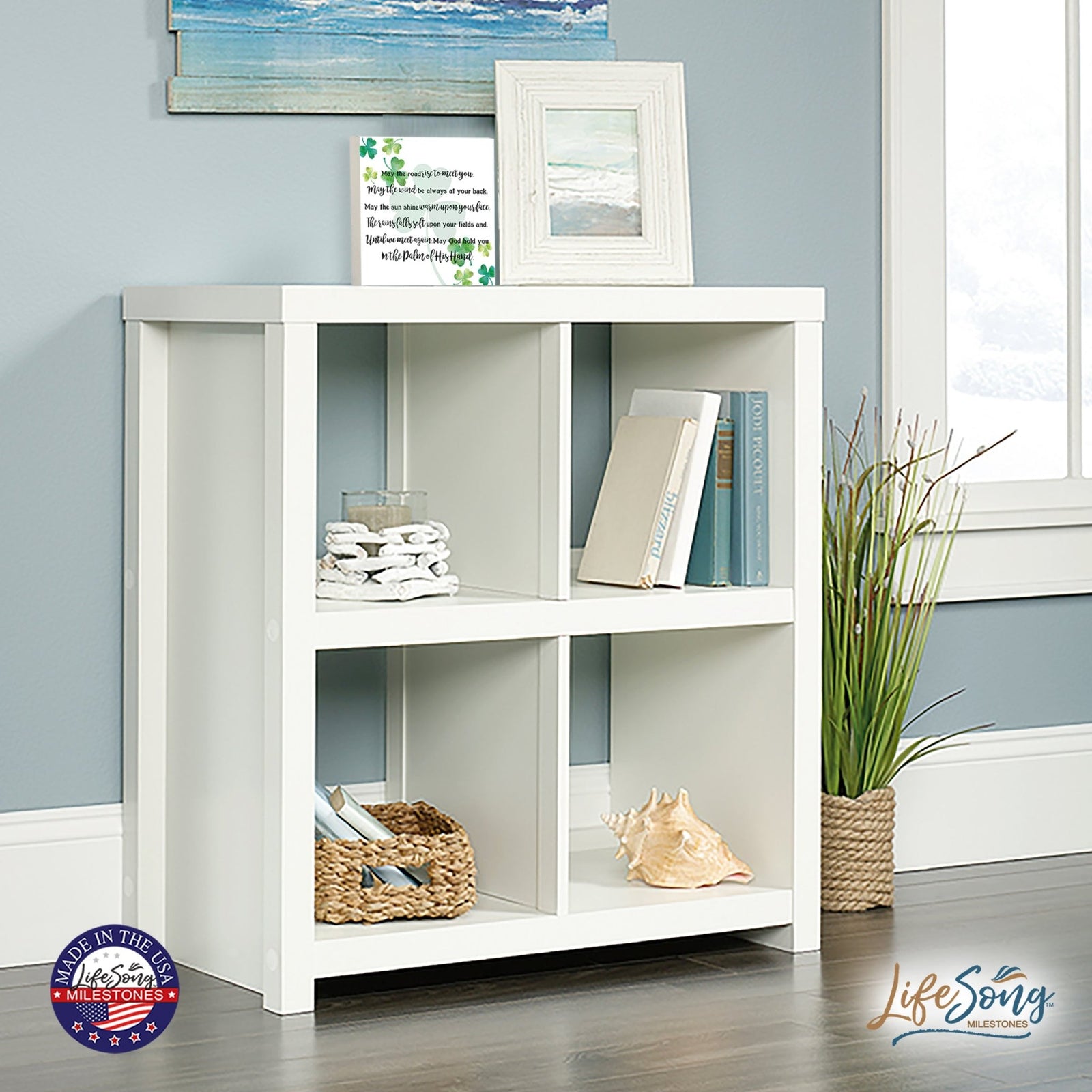 St. Patrick's Day Irish Everyday Shadow Box 6x6 - May The Road Rise To - LifeSong Milestones