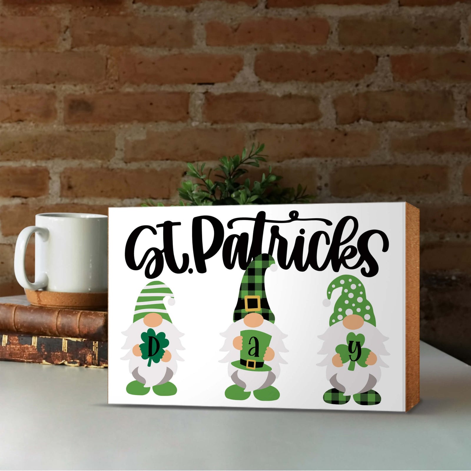 St. Patrick’s Day Tabletop Signs and Shelf Decor for Home Decorations - LifeSong Milestones
