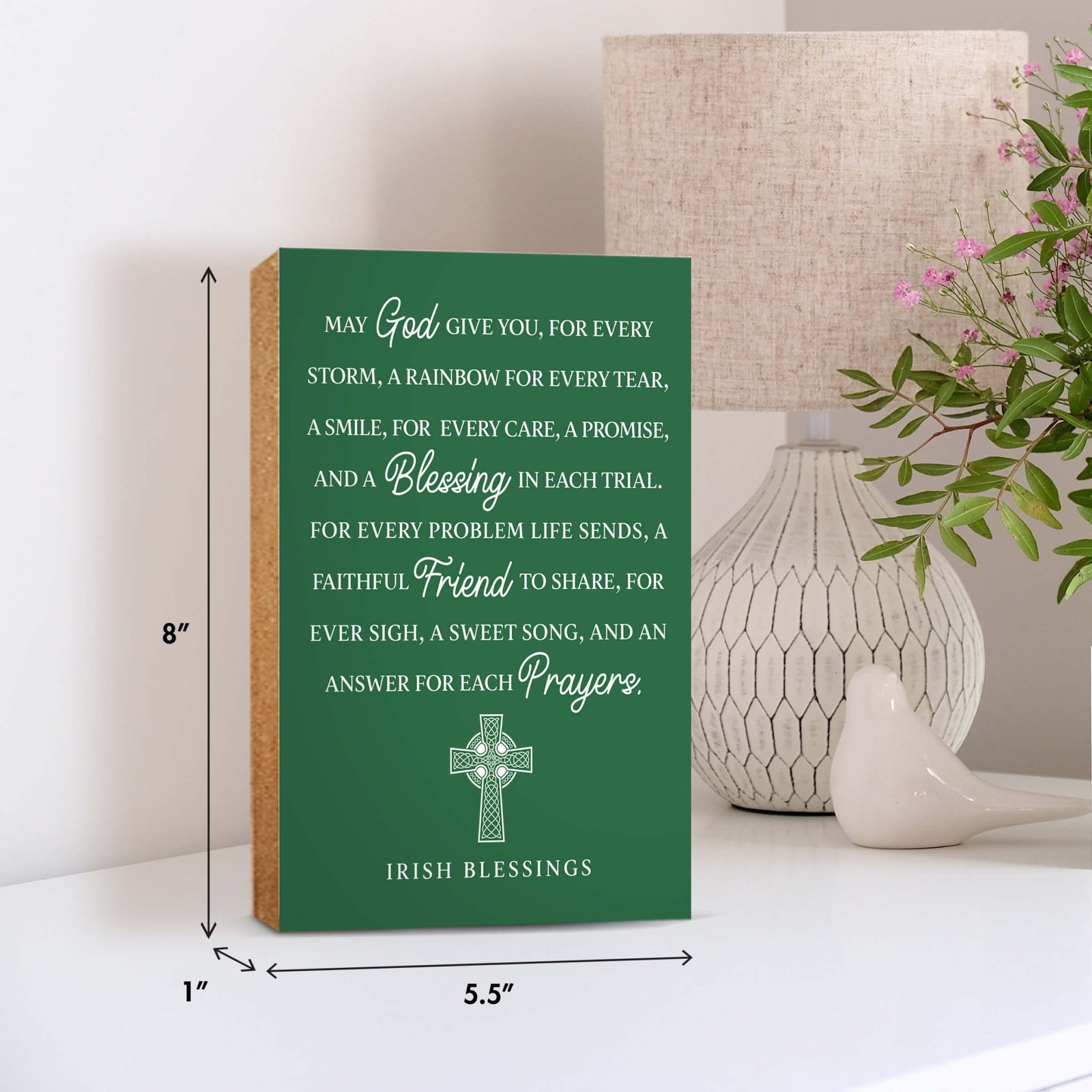 St. Patrick’s Day Tabletop Signs and Shelf Decor for Home Decorations - LifeSong Milestones