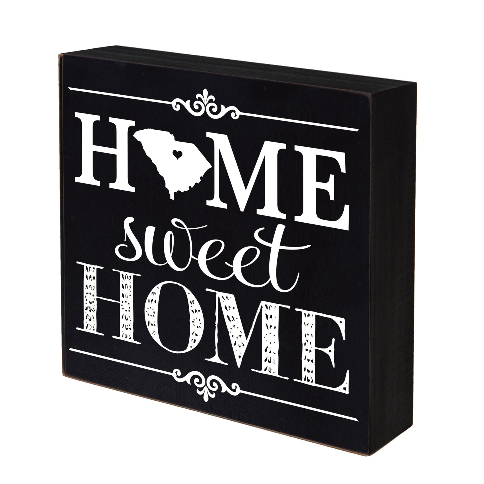 State Shadow Box Home Sweet Home 10x10 - South Carolina - LifeSong Milestones