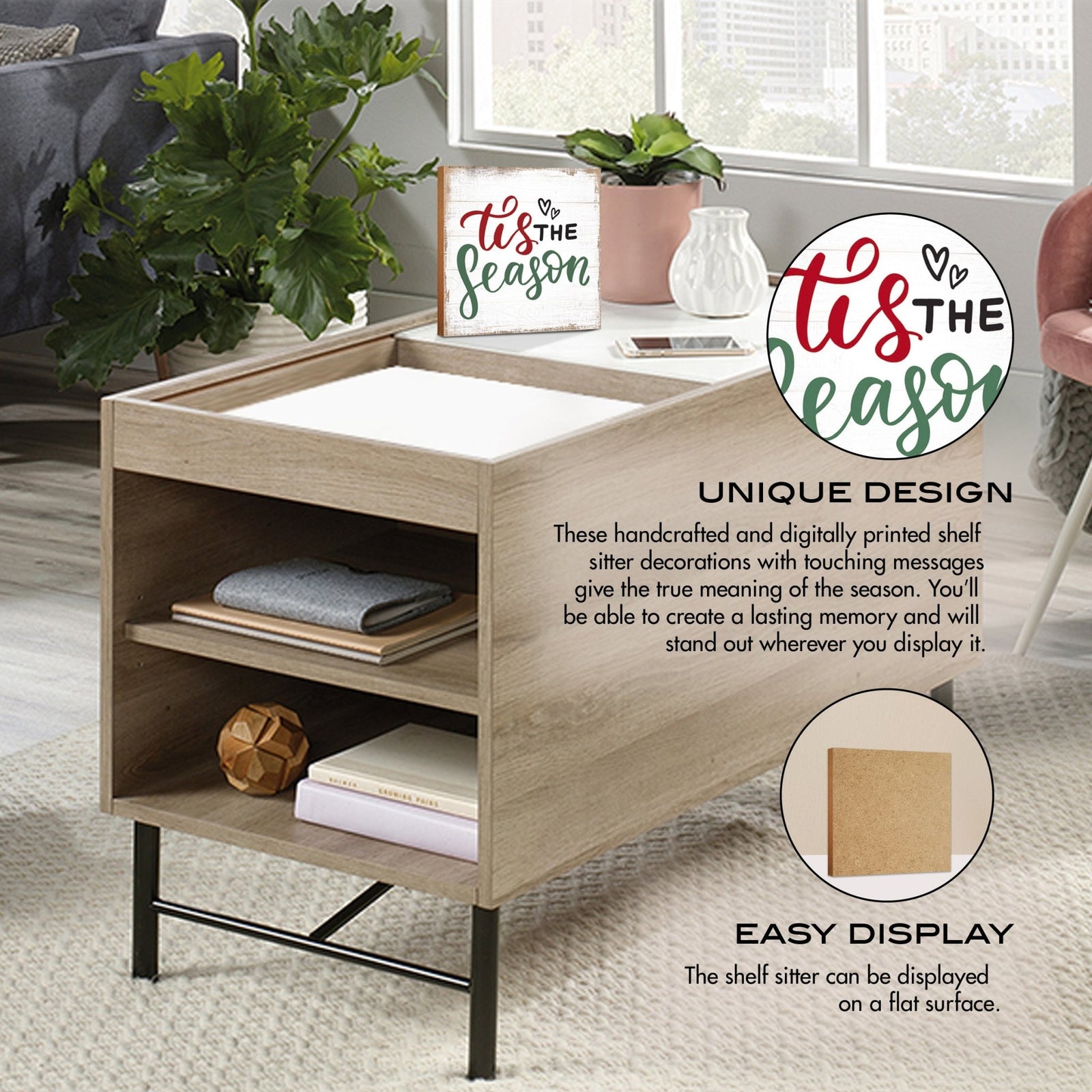 Tis The Season Christmas Shelf Décor - LifeSong Milestones