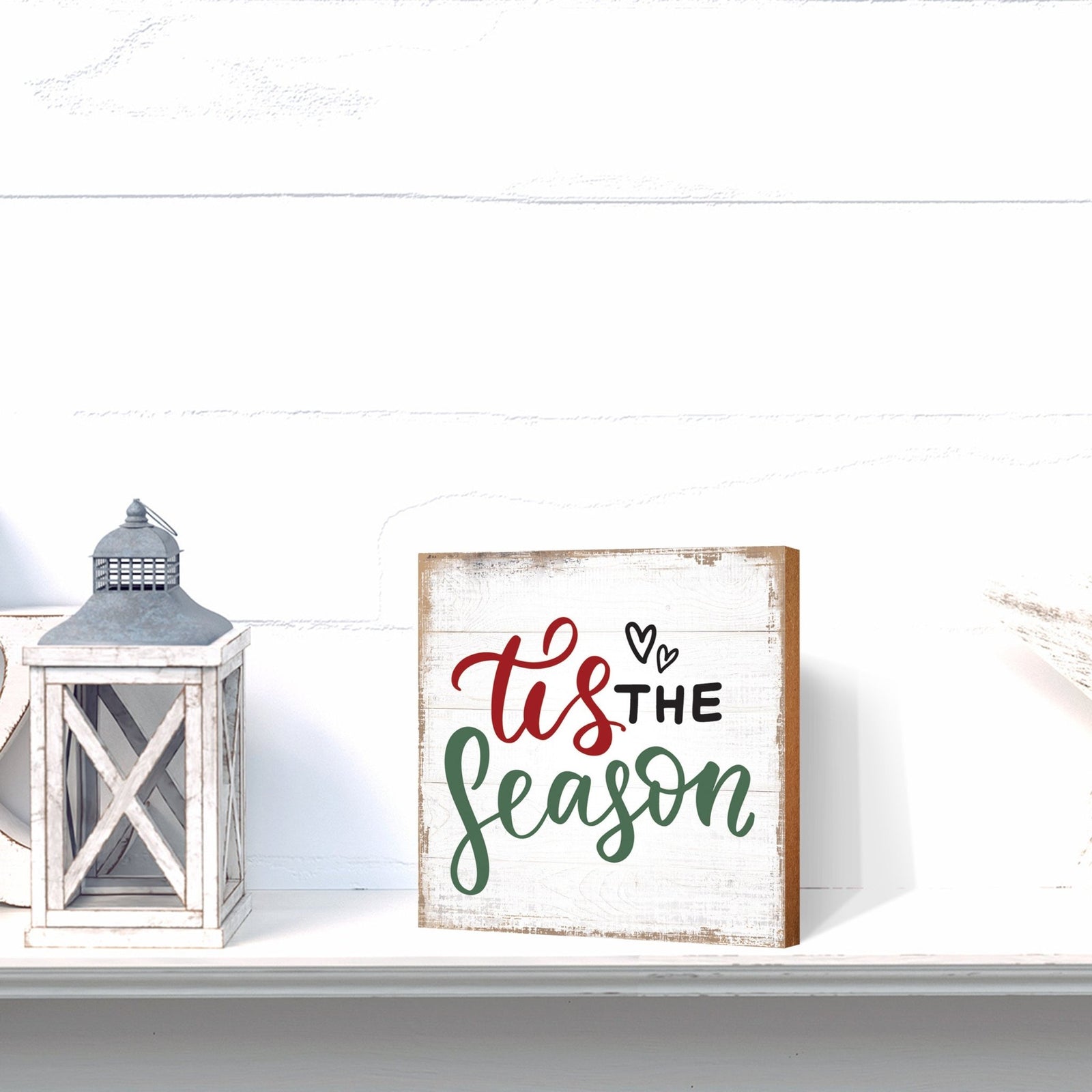 Tis The Season Christmas Shelf Décor - LifeSong Milestones