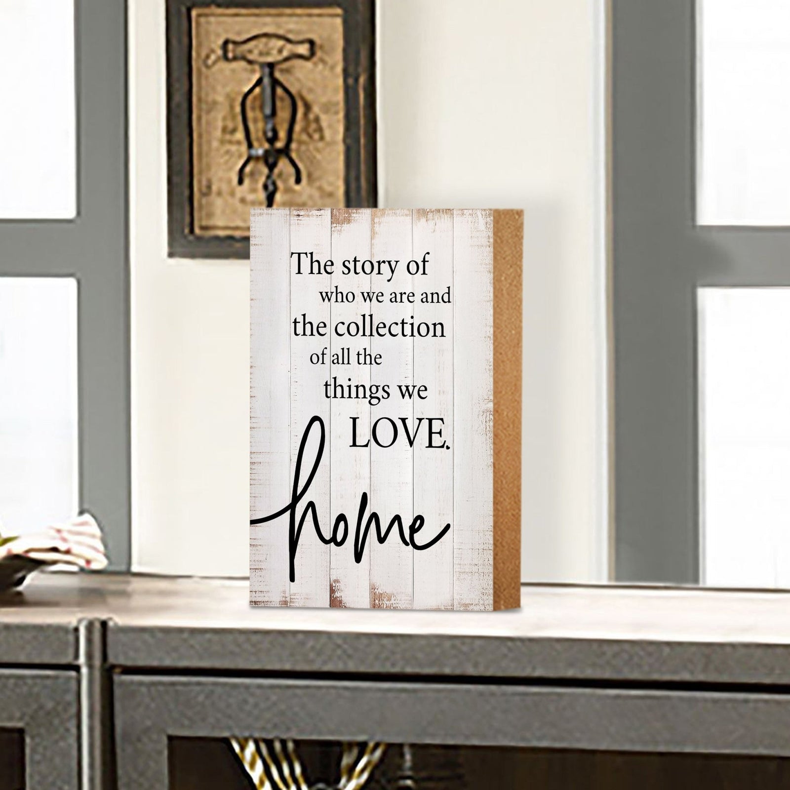 Unique Family Shelf Décor and Tabletop Signs Home Decor - LifeSong Milestones