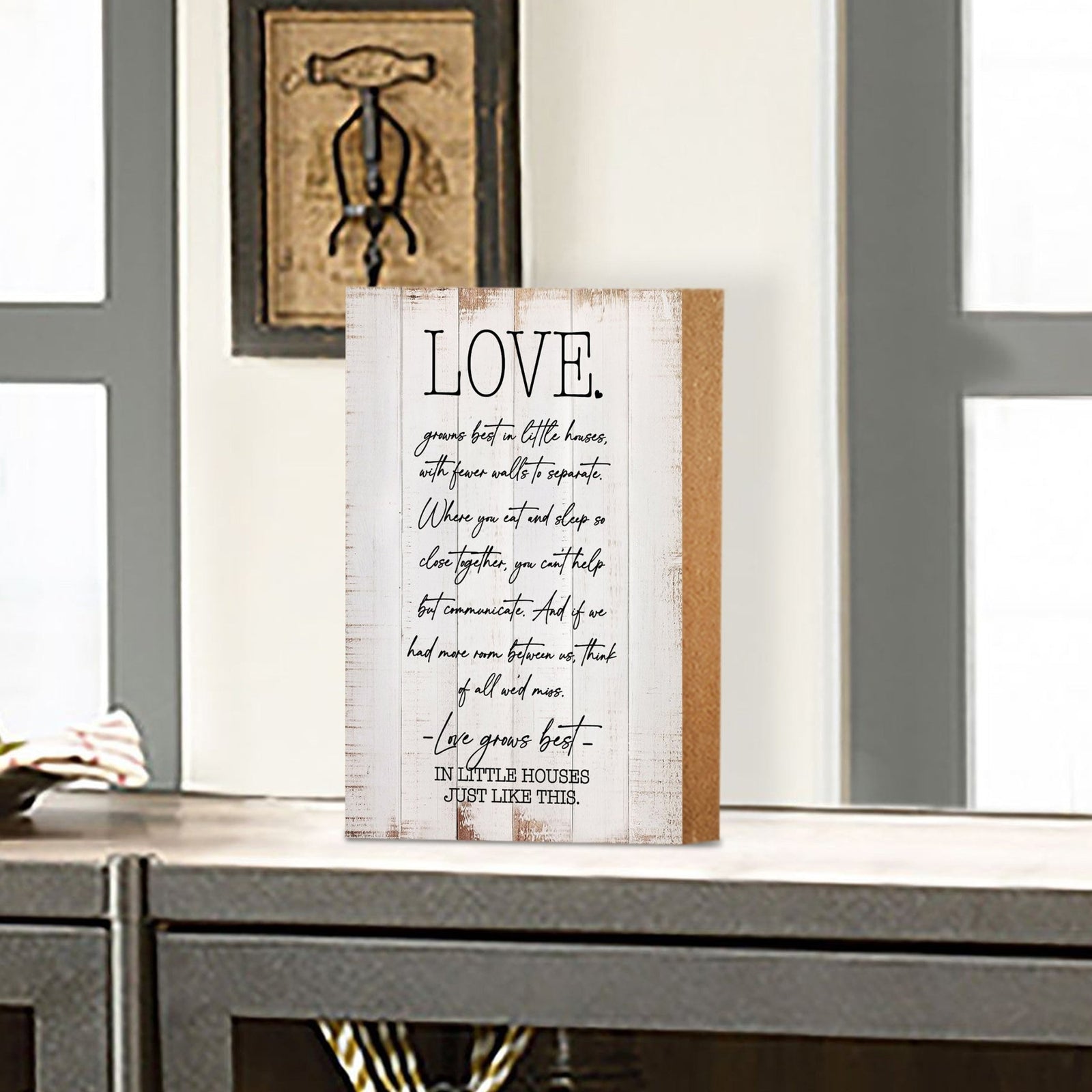 Unique Family Shelf Décor and Tabletop Signs Home Decor - LifeSong Milestones