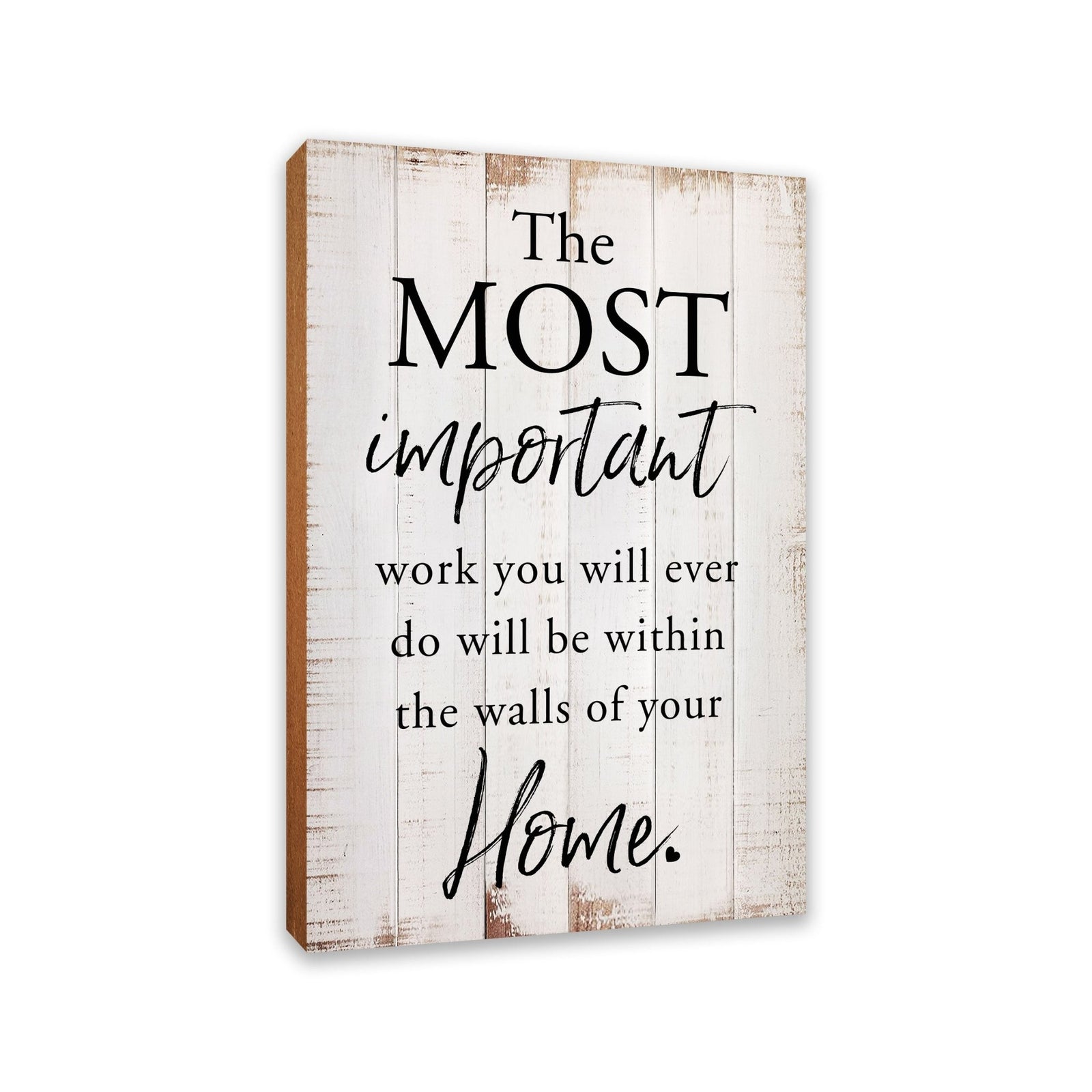 Unique Family Shelf Décor and Tabletop Signs Home Decor - LifeSong Milestones