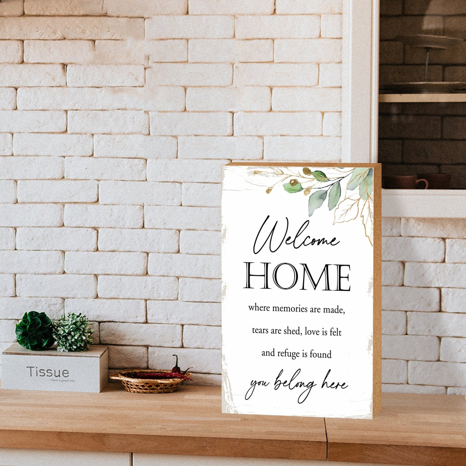 Unique Family Shelf Décor and Tabletop Signs Home Decor - LifeSong Milestones
