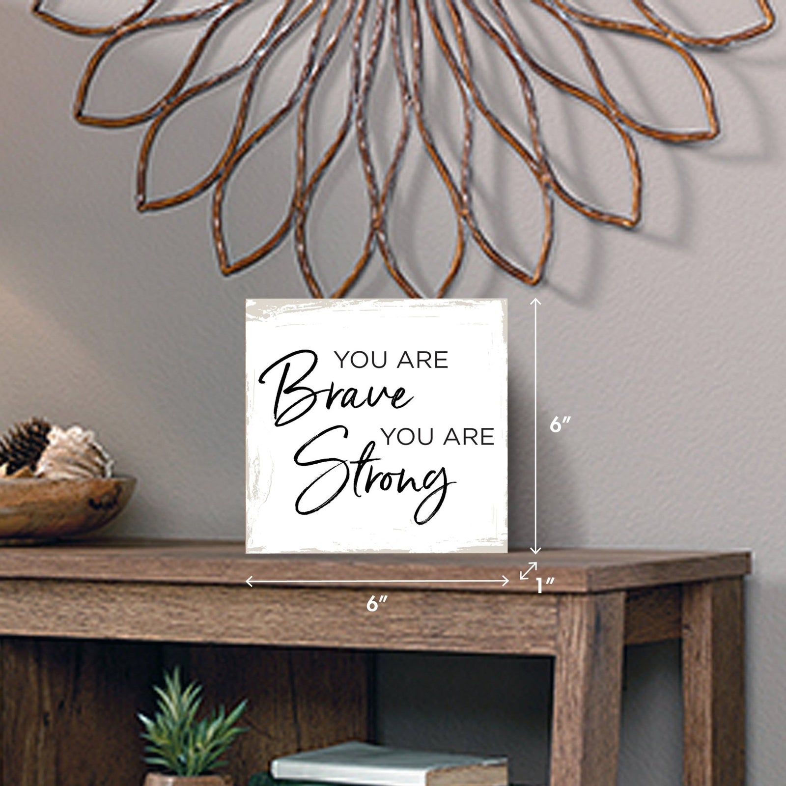 Unique Shelf Decor and Table Top Signs Gift for Daughter - LifeSong Milestones