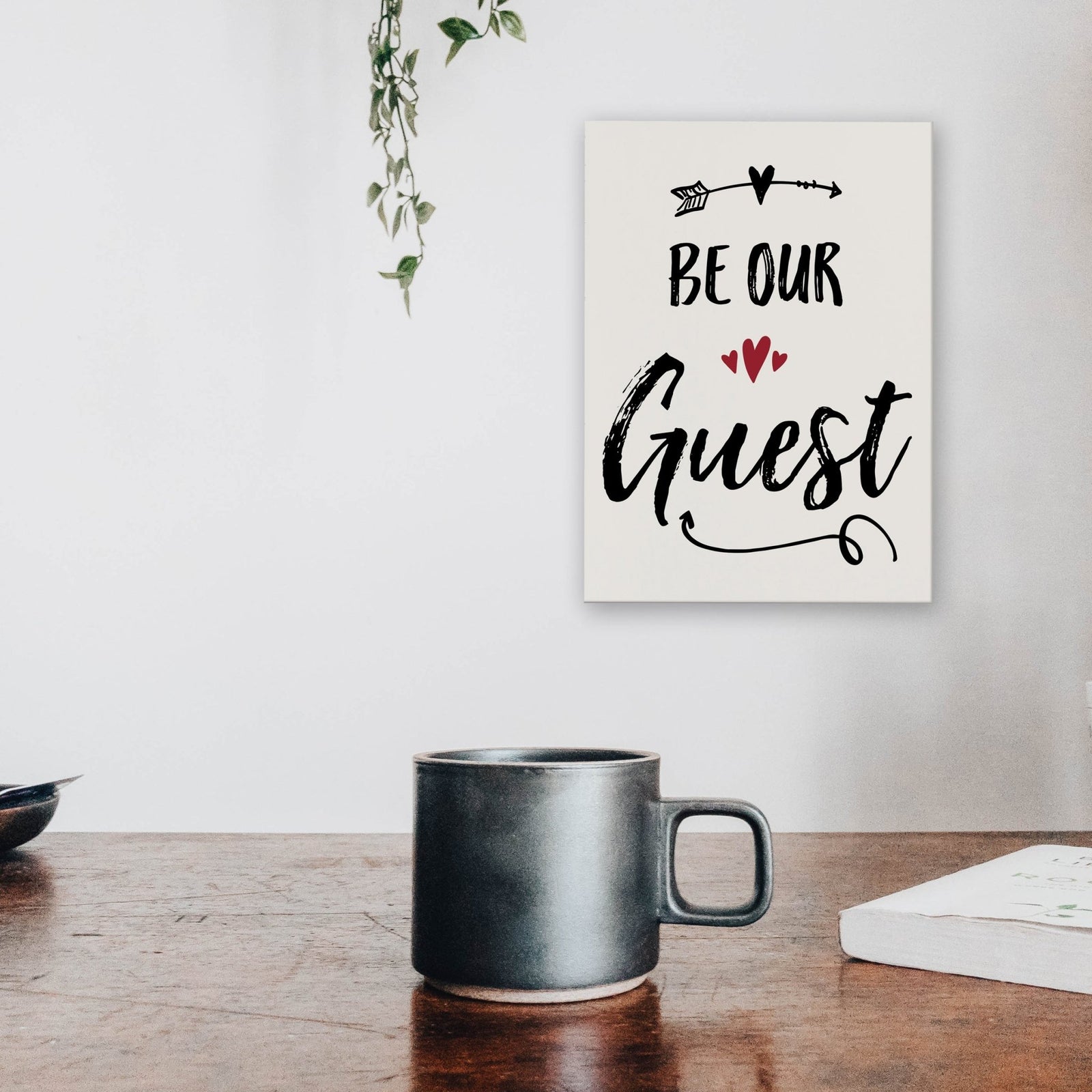 Wall Decor for Home Sign Gift - Be Our Guest - LifeSong Milestones