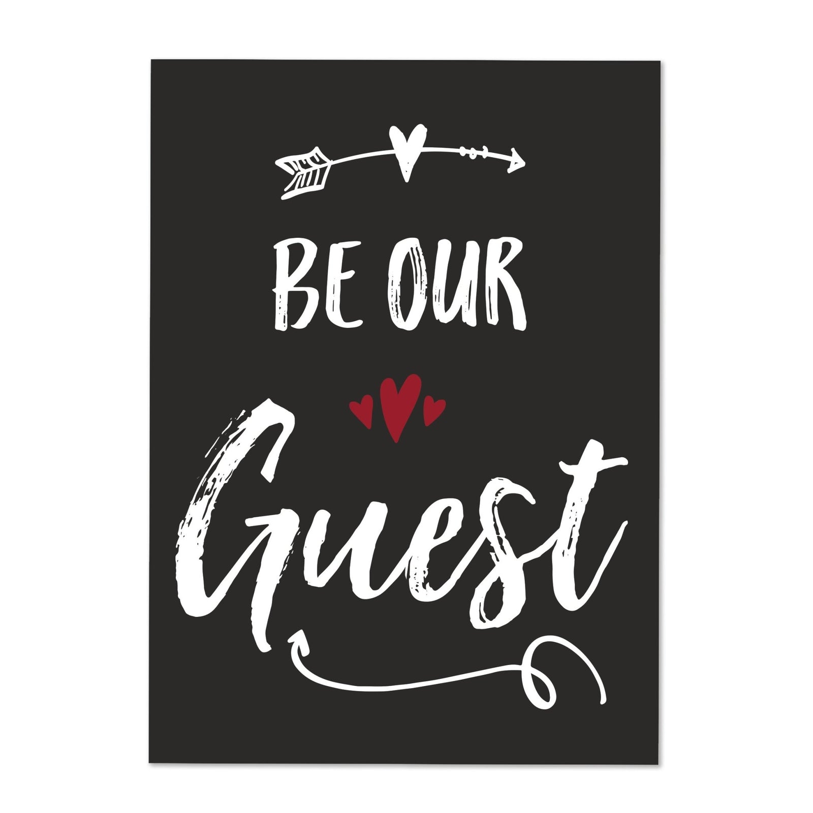 Wall Decor for Home Sign Gift - Be Our Guest - LifeSong Milestones