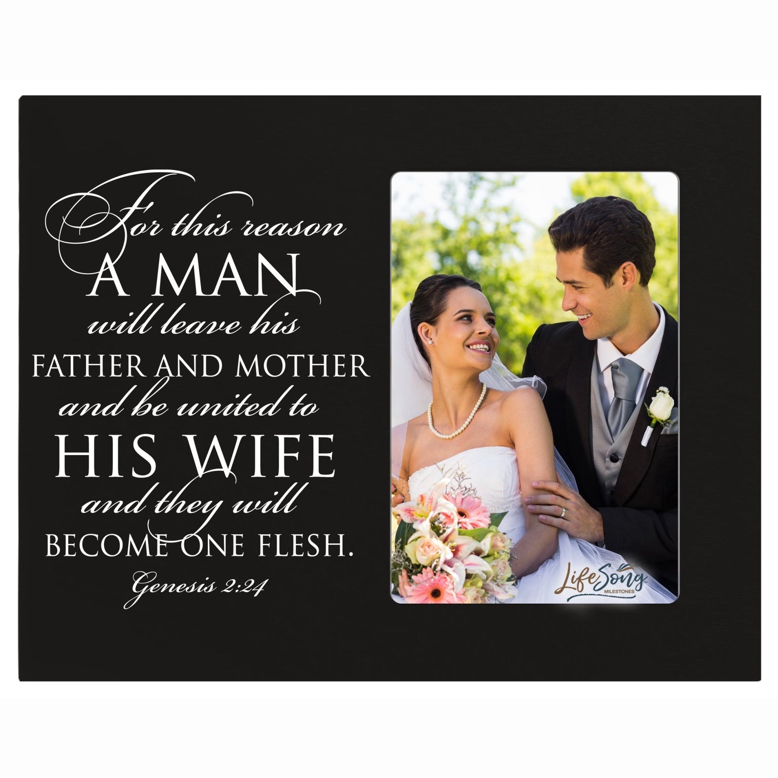 Wedding Keepsake Picture Frames - For This Reason - LifeSong Milestones