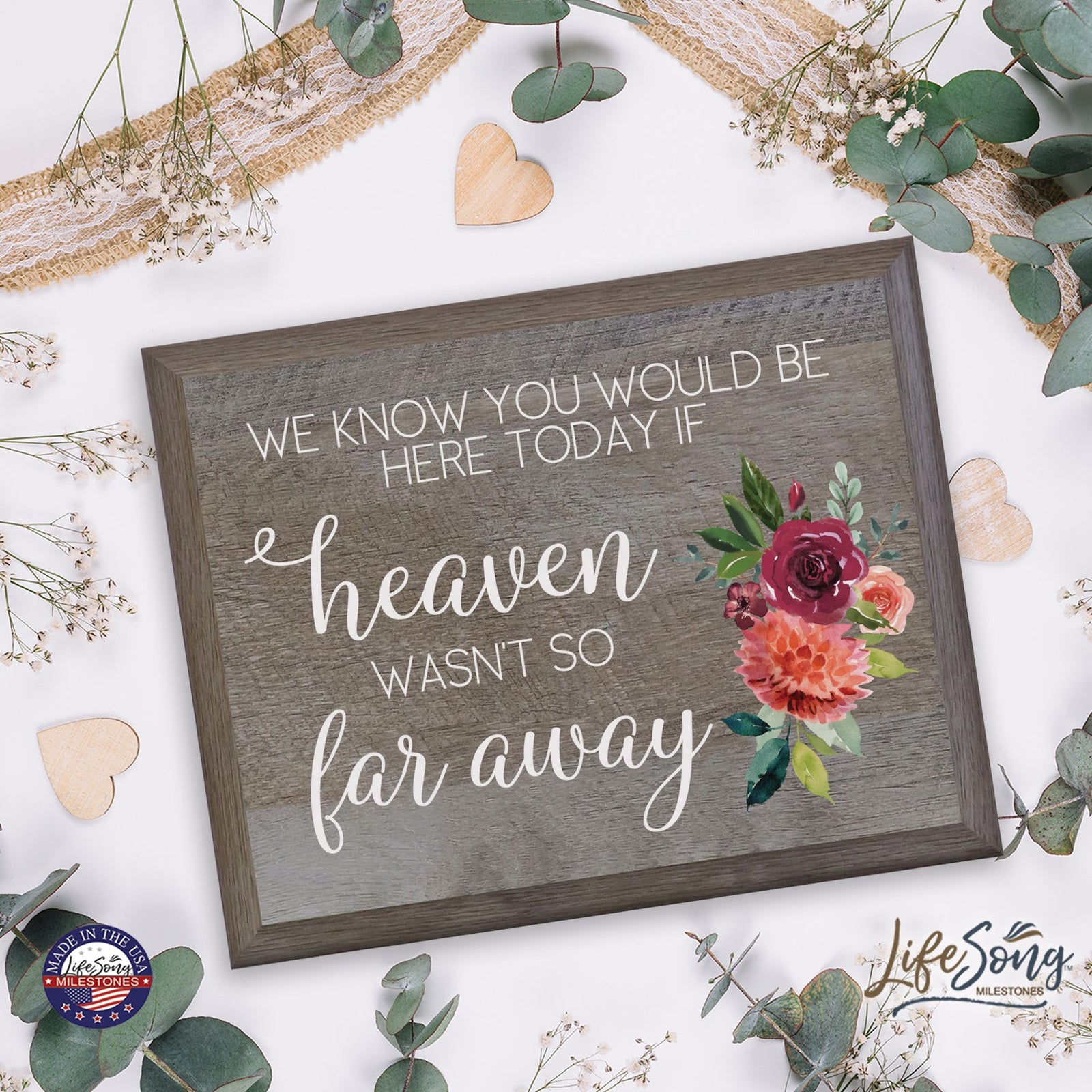 Wedding Wooden Party wall sign (8x10) - LifeSong Milestones