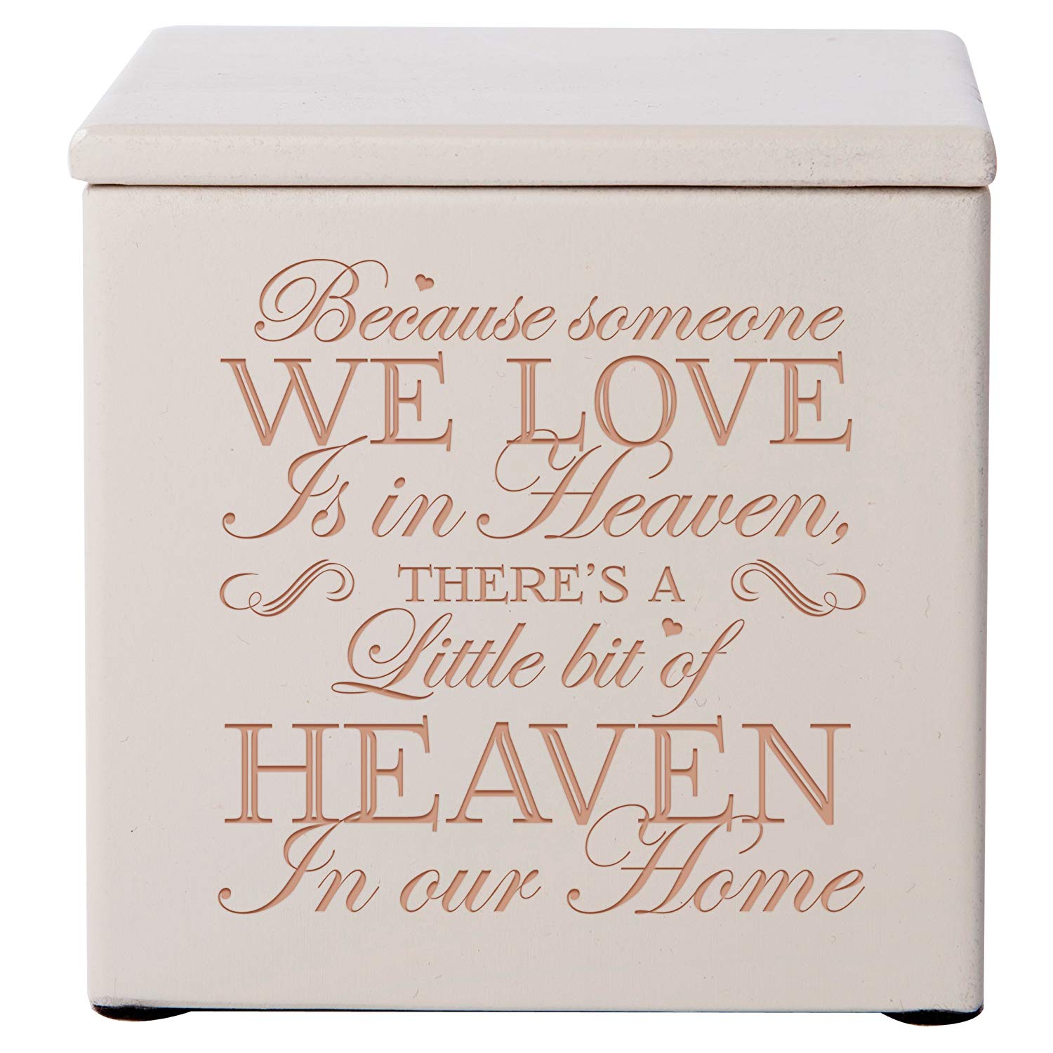 Funeral Wooden Keepsake Urn Box for Cherished Memories