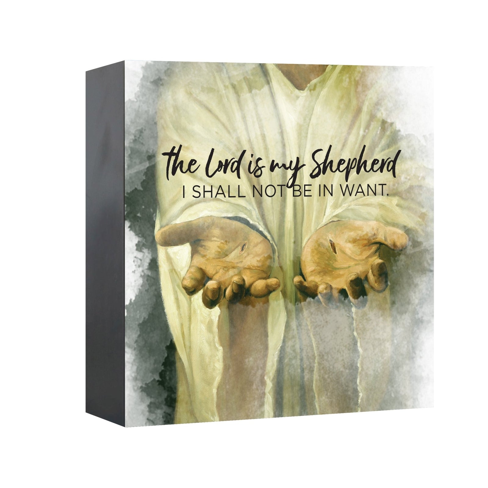 Wooden Cremation Urn for Human Ashes – Psalm 23 The Lord Is My Shepherd Keepsake Box - LifeSong Milestones