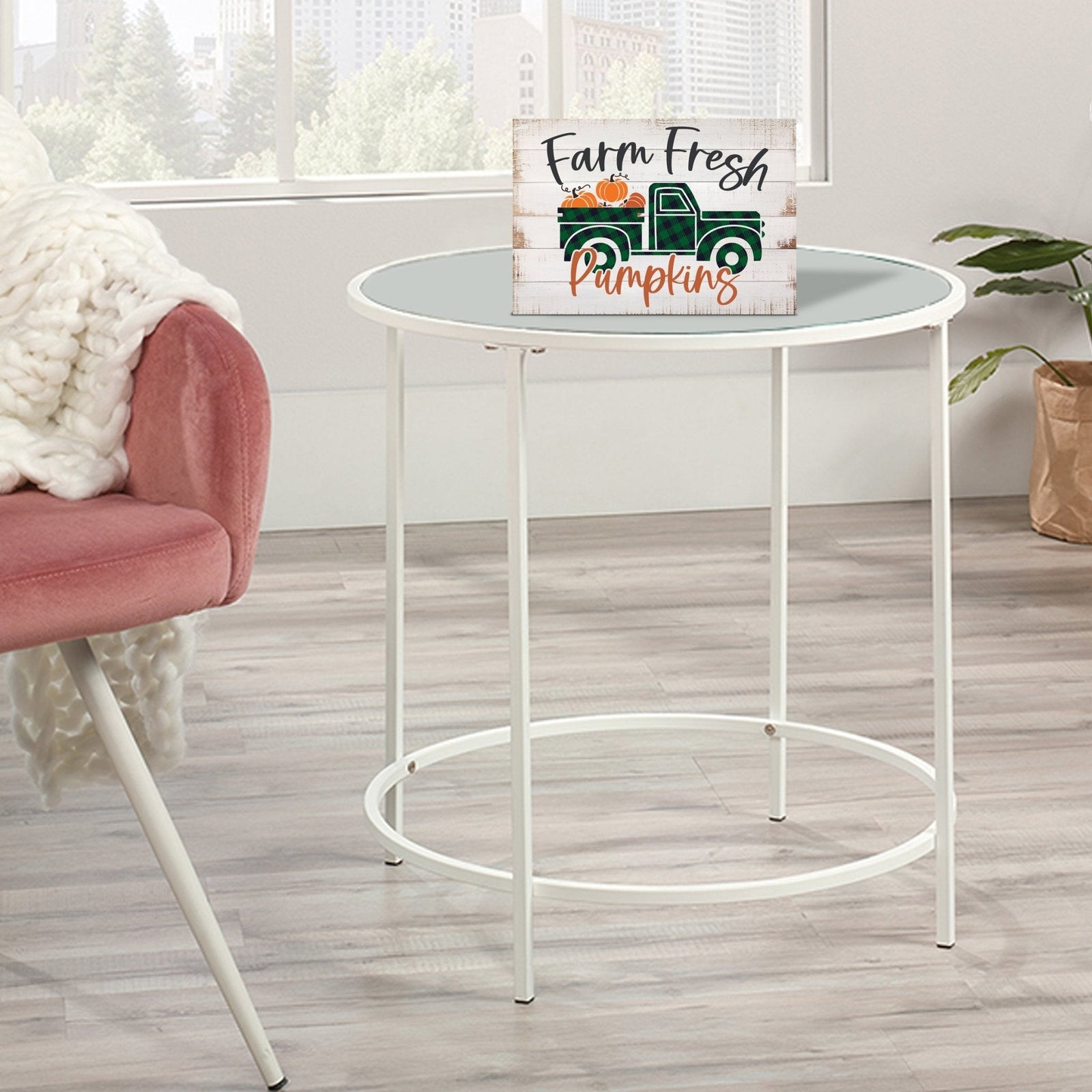 Wooden Fall Shelf Décor and Tabletop Signs for Home Decor - LifeSong Milestones