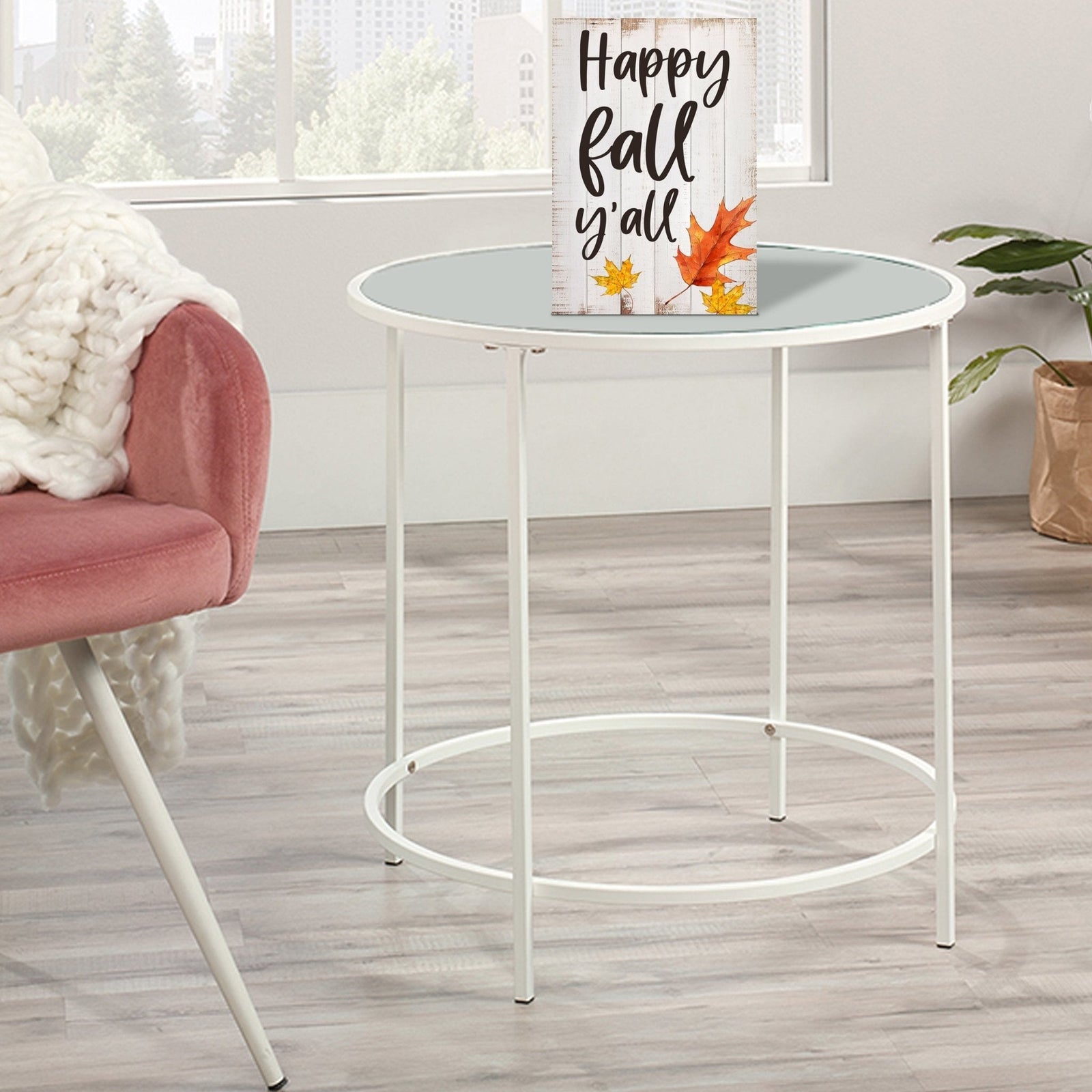 Wooden Fall Shelf Décor and Tabletop Signs for Home Decor - LifeSong Milestones