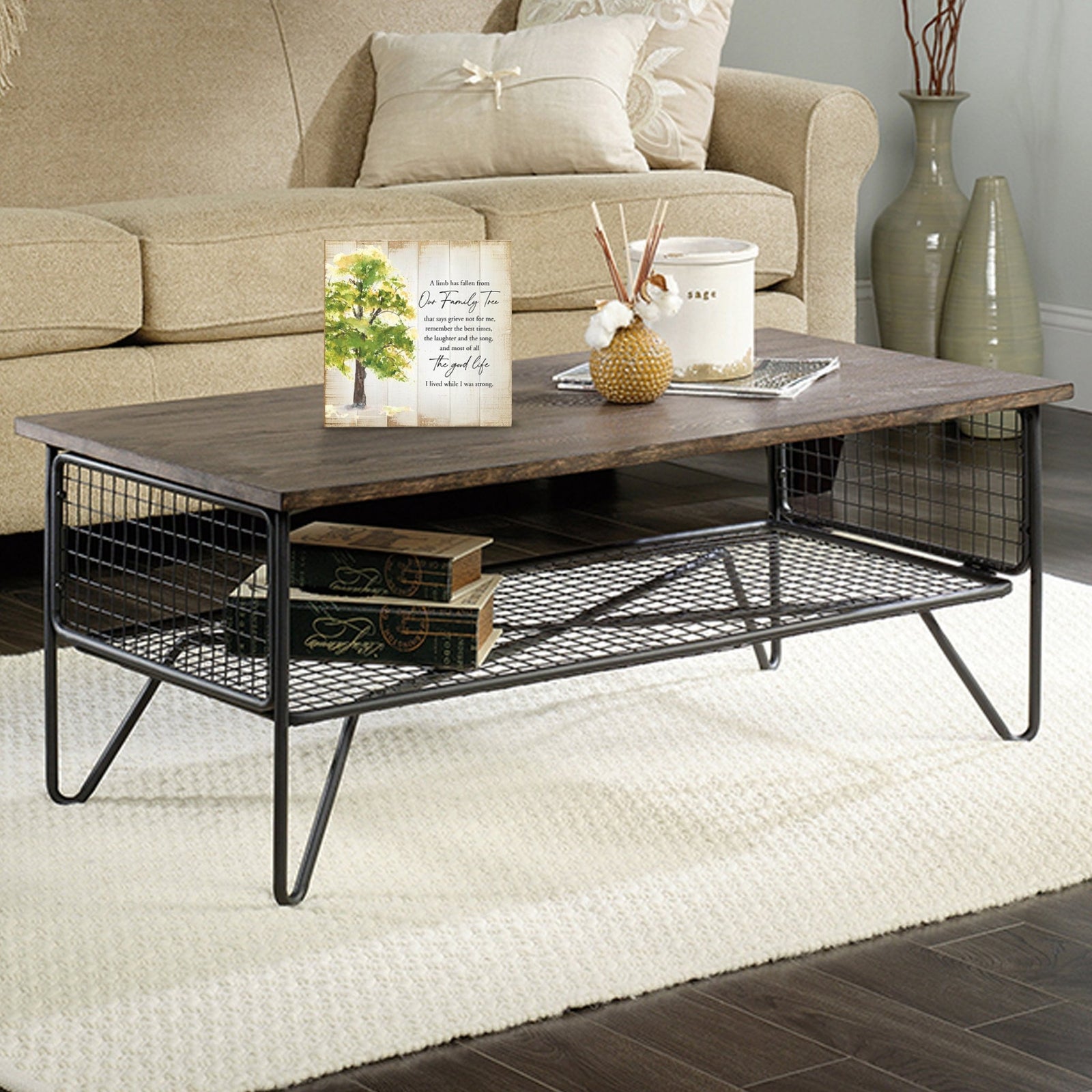 Wooden Memorial Shelf Décor and Tabletop - LifeSong Milestones