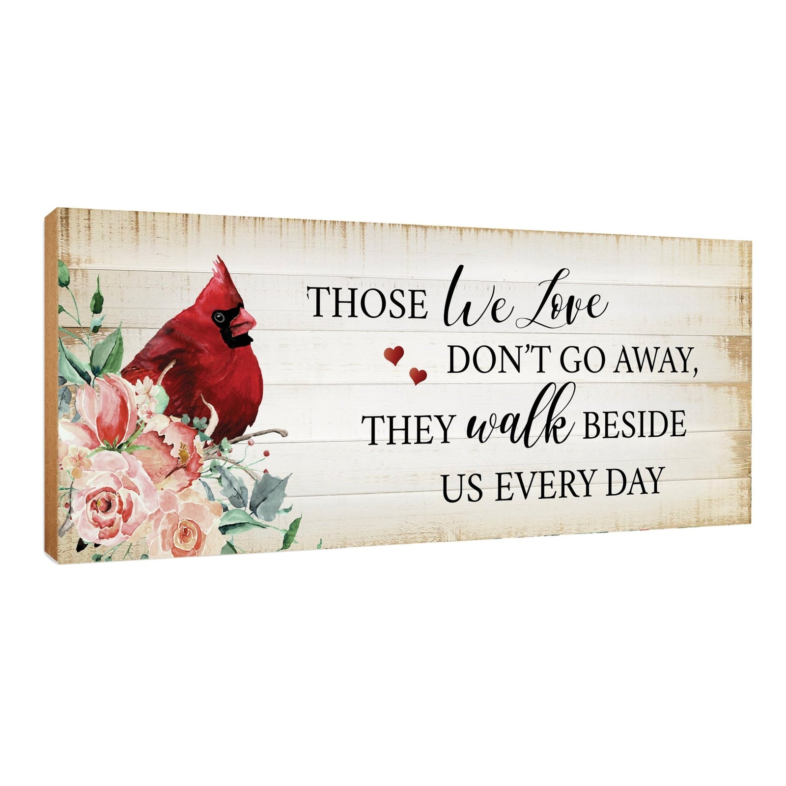 Wooden Memorial Shelf Décor and Tabletop Signs Sympathy Gifts - LifeSong Milestones