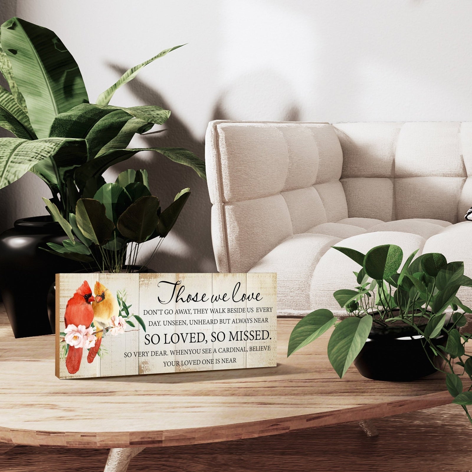 Wooden Memorial Shelf Décor and Tabletop Signs Sympathy Gifts - LifeSong Milestones