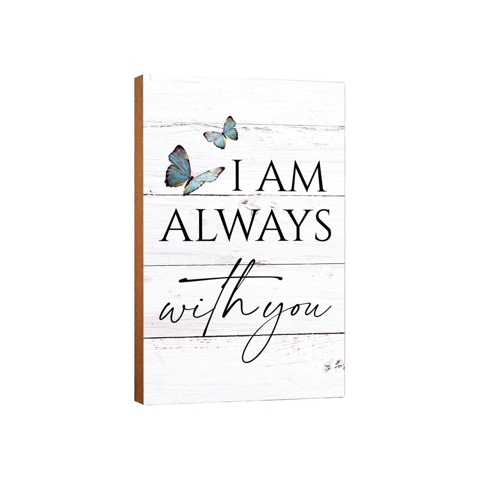 Wooden Memorial Wall Plaque for Loss of Loved One - LifeSong Milestones