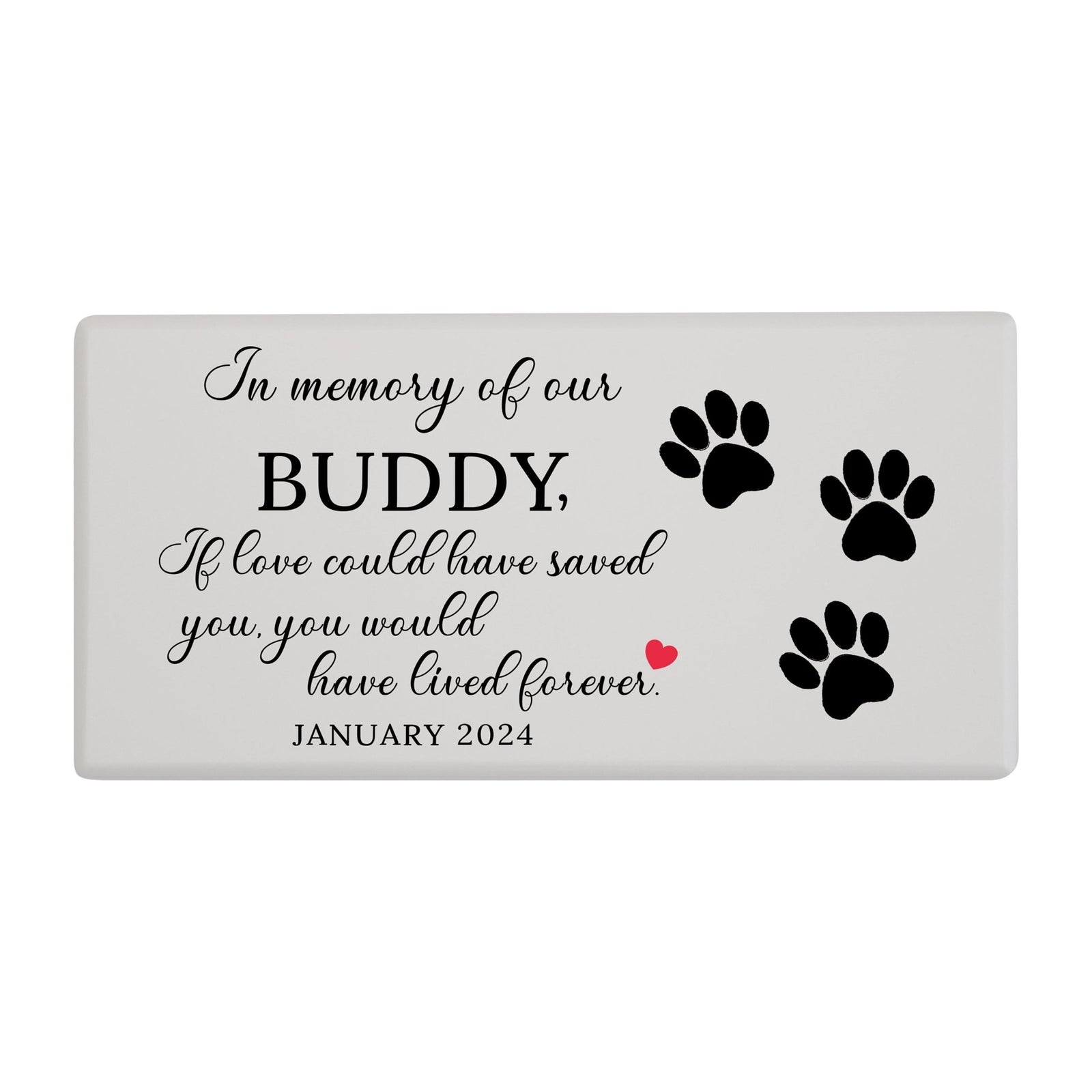 Wooden Pet Urns for Ashes – Custom Engraved Pet Urn Box with Photo Frame - If Love Could Have Saved - LifeSong Milestones