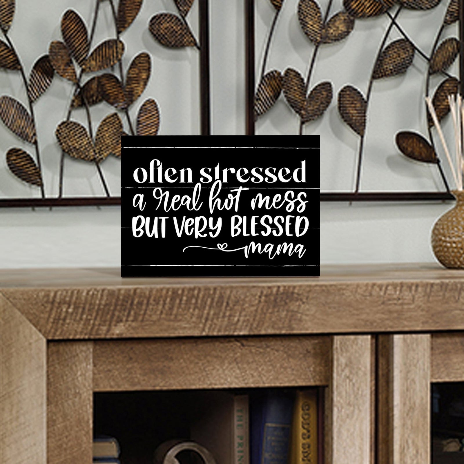 Wooden Shelf and Tabletop Home Decor Gift for Mother’s Day - LifeSong Milestones