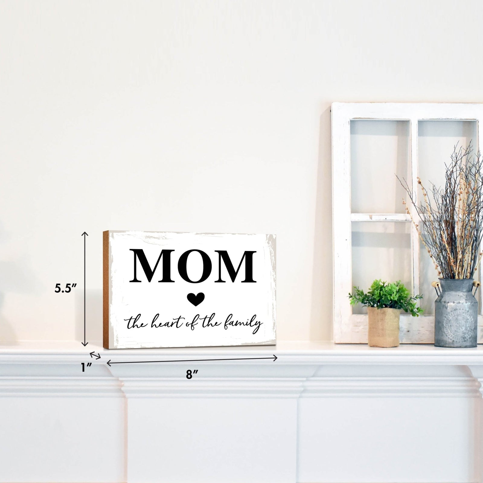 Wooden Shelf and Tabletop Home Decor Gift for Mother’s Day - LifeSong Milestones