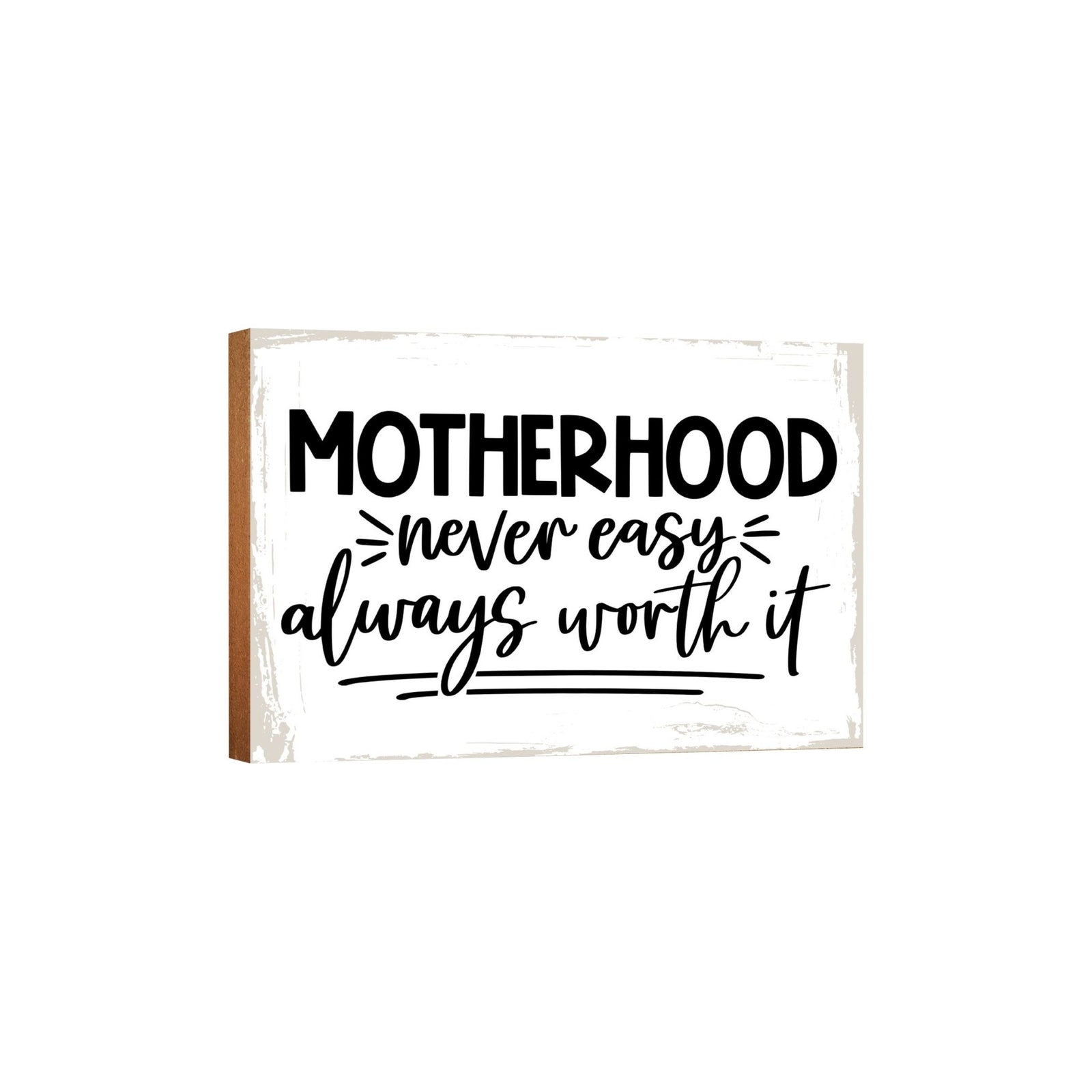 Wooden Shelf and Tabletop Home Decor Gift for Mother’s Day - LifeSong Milestones