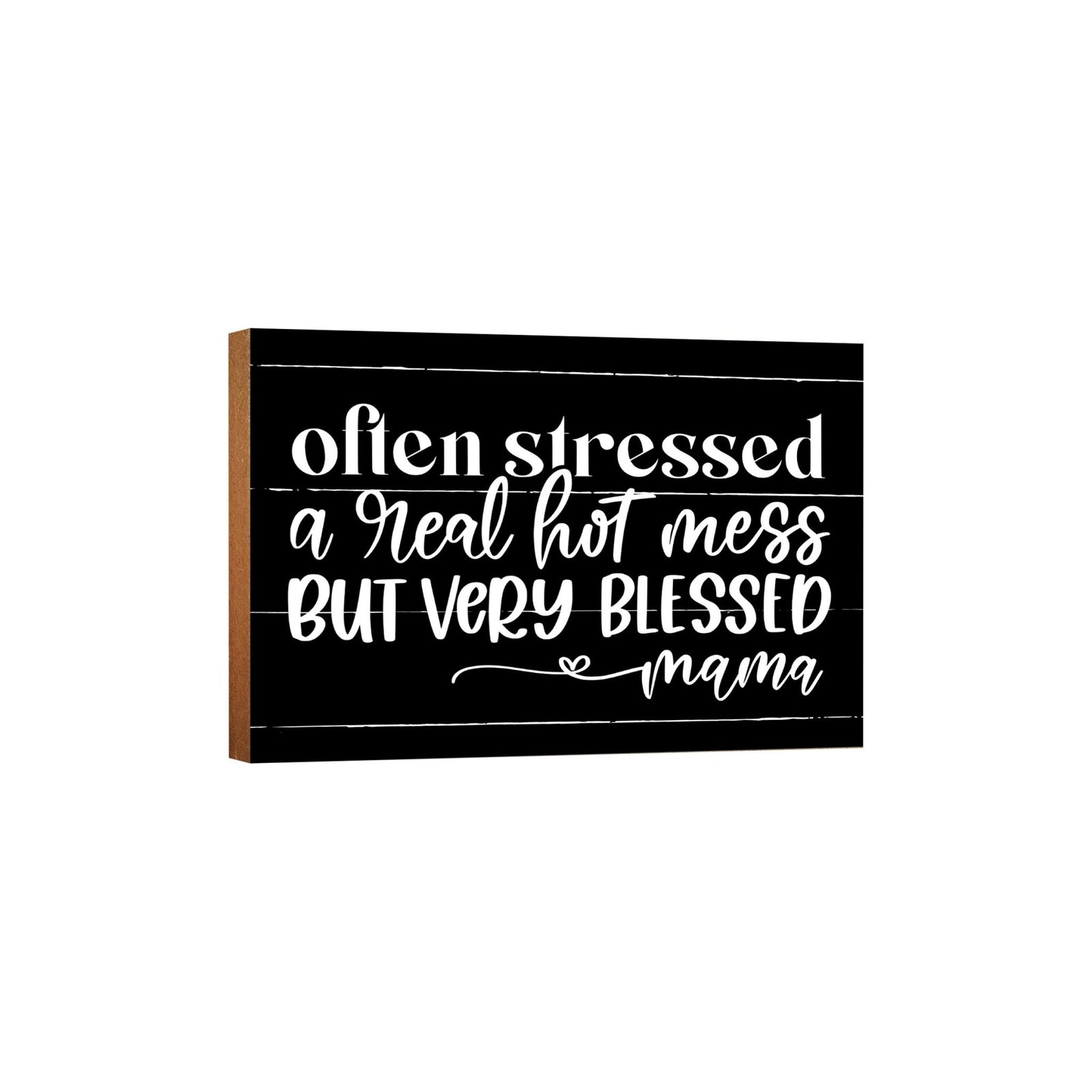 Wooden Shelf and Tabletop Home Decor Gift for Mother’s Day - LifeSong Milestones