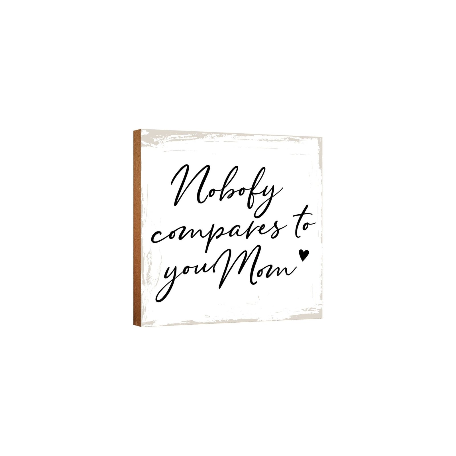 Wooden Shelf Decor and Tabletop Signs Gift for Mother’s Day - LifeSong Milestones