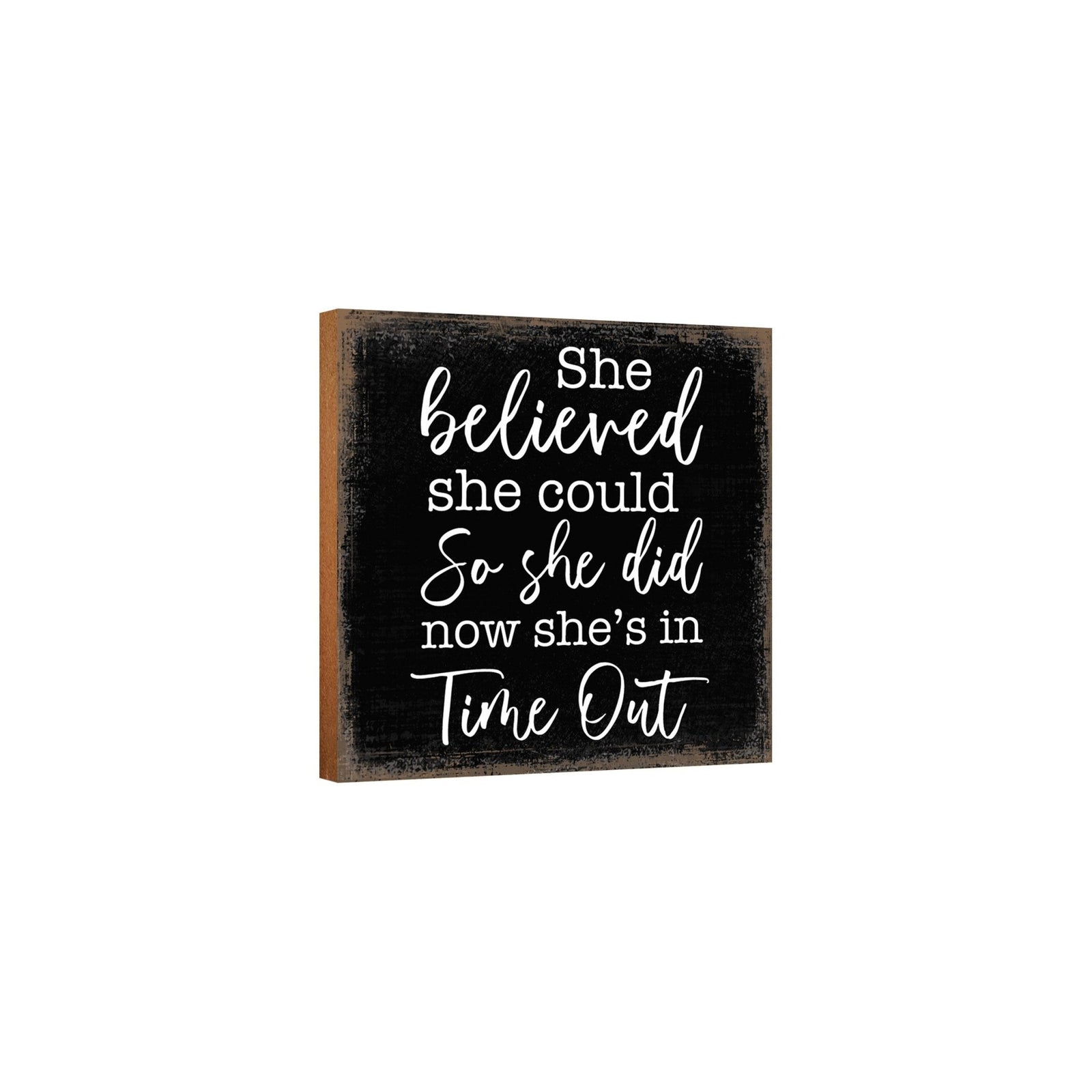 Wooden Shelf Decor and Tabletop Signs Gift for Mother’s Day - LifeSong Milestones