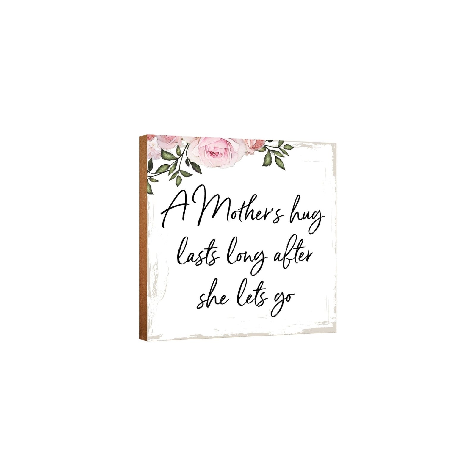 Wooden Shelf Decor and Tabletop Signs Gift for Mother’s Day - LifeSong Milestones