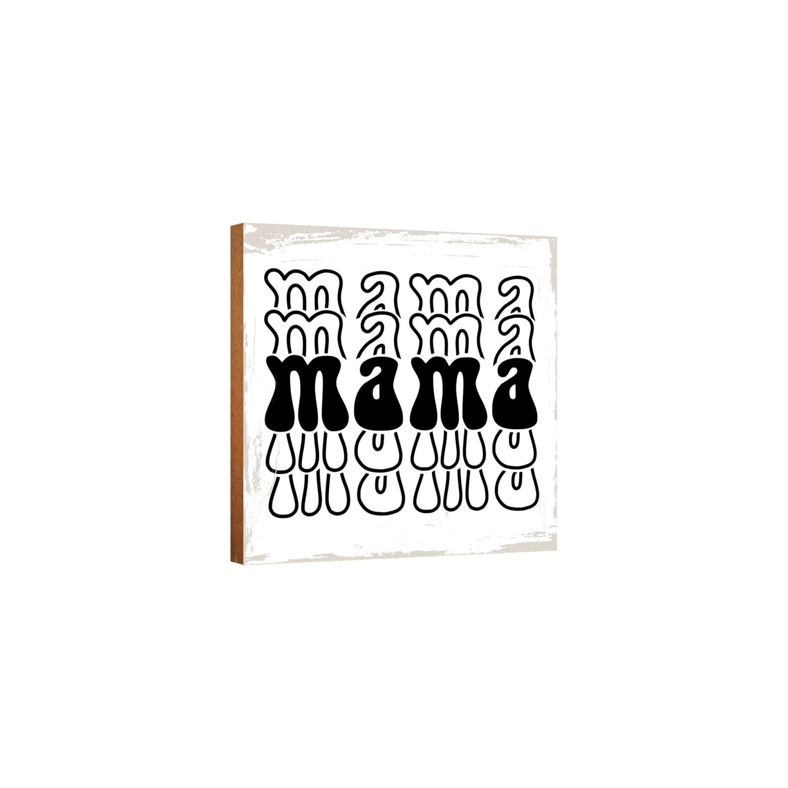 Wooden Shelf Decor and Tabletop Signs Gift for Mother’s Day - LifeSong Milestones