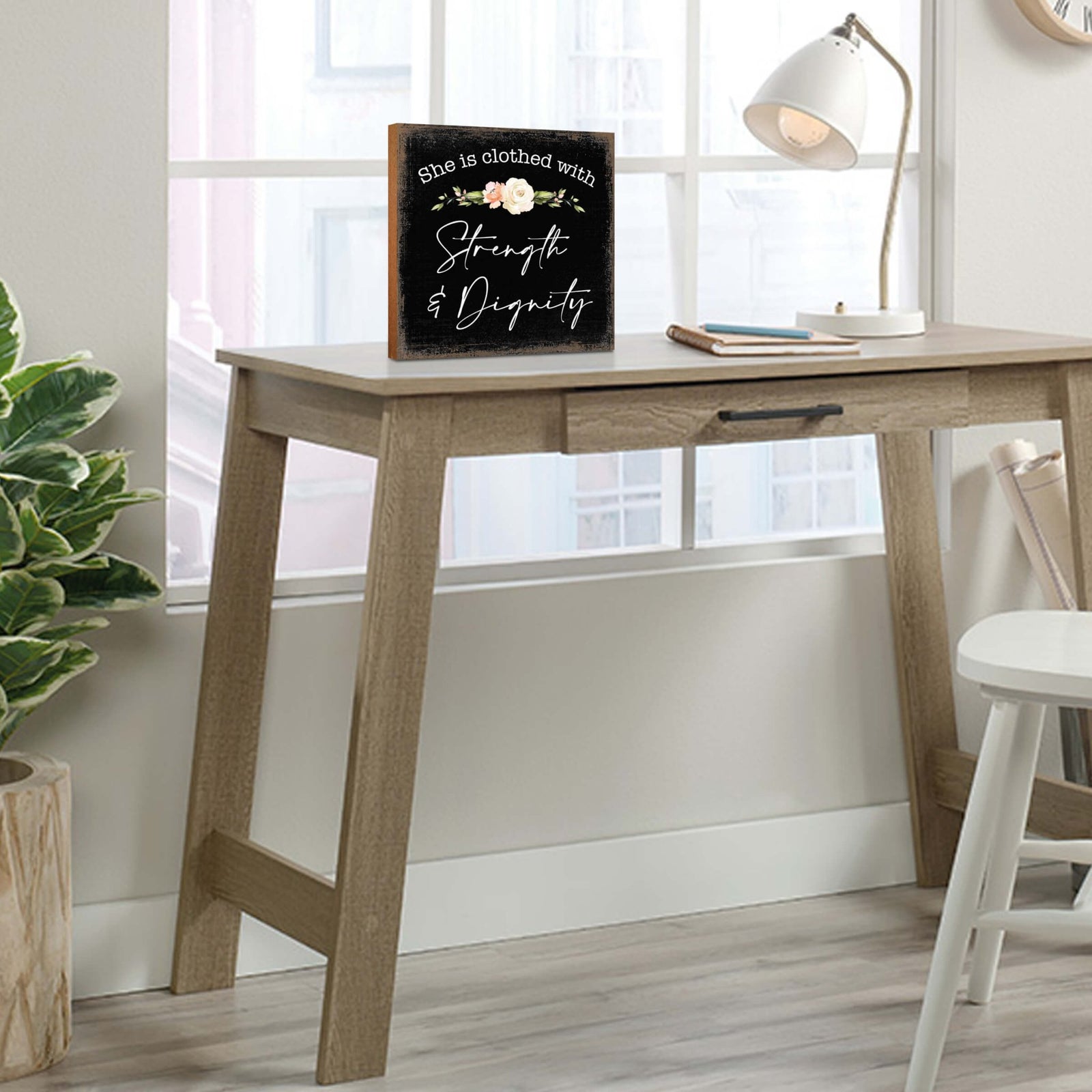Wooden Shelf Decor and Tabletop Signs Gift for Mother’s Day - LifeSong Milestones