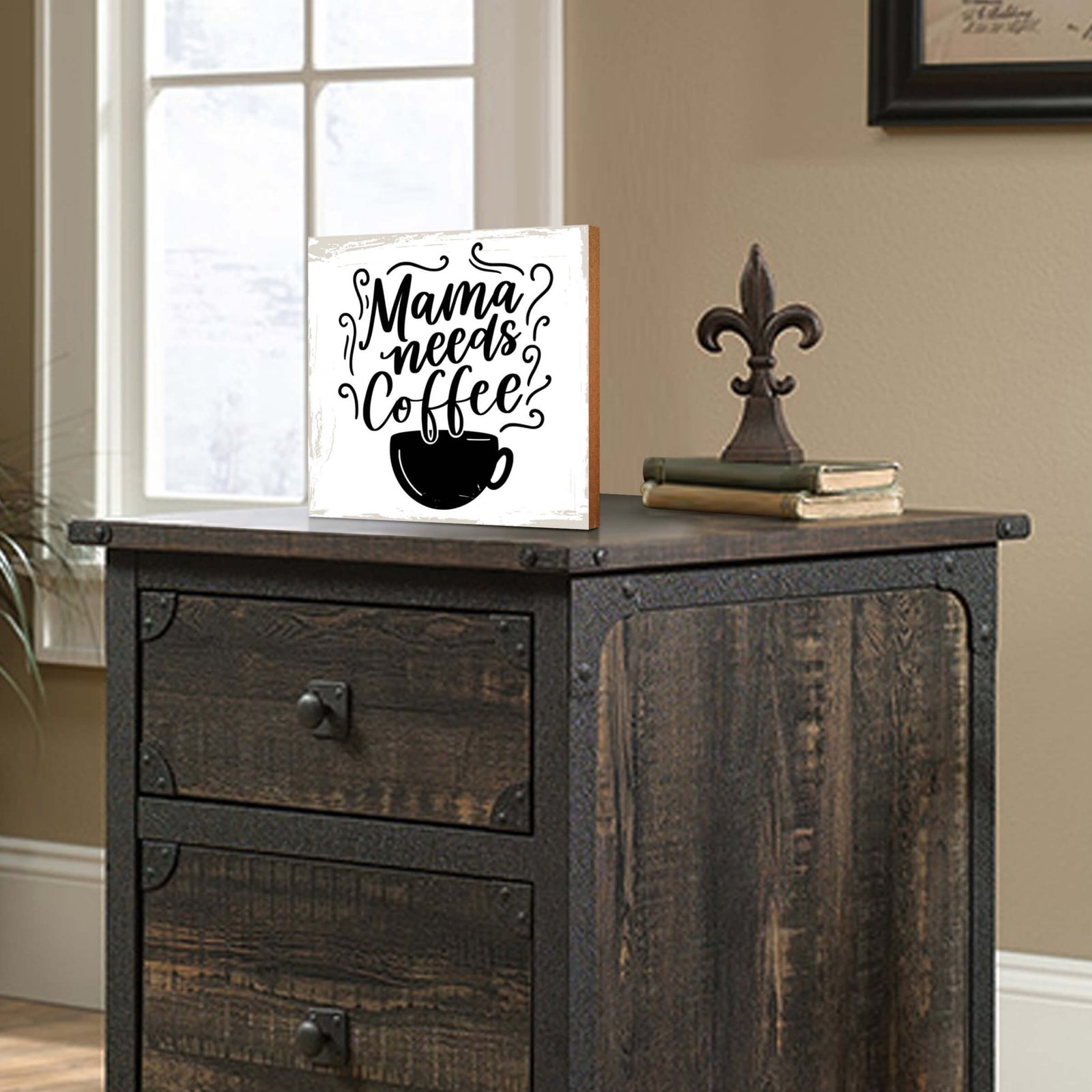 Wooden Shelf Decor and Tabletop Signs Gift for Mother’s Day - LifeSong Milestones