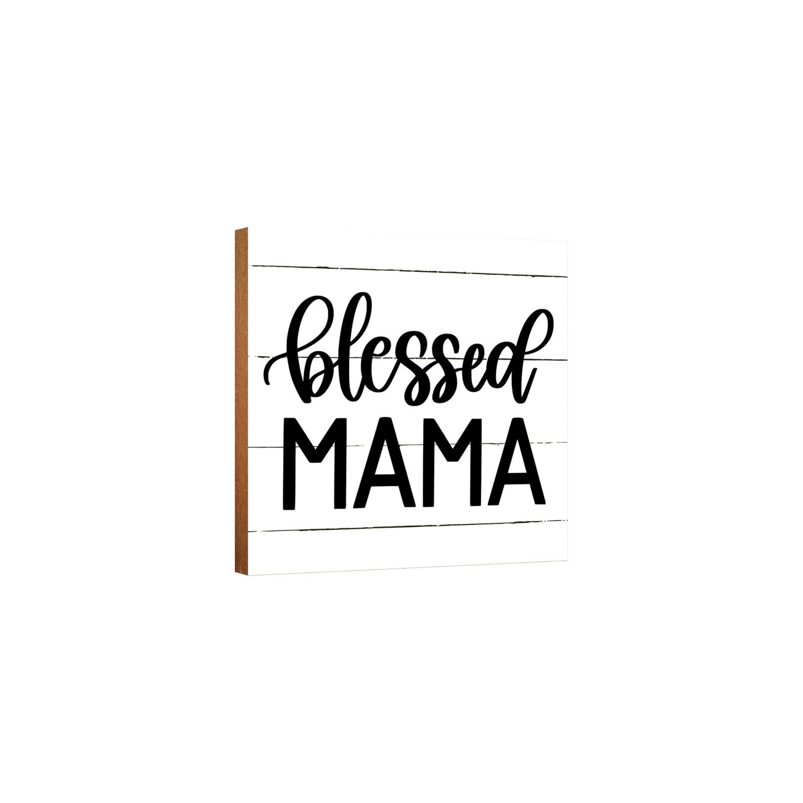Wooden Shelf Decor and Tabletop Signs Gift for Mother’s Day - LifeSong Milestones